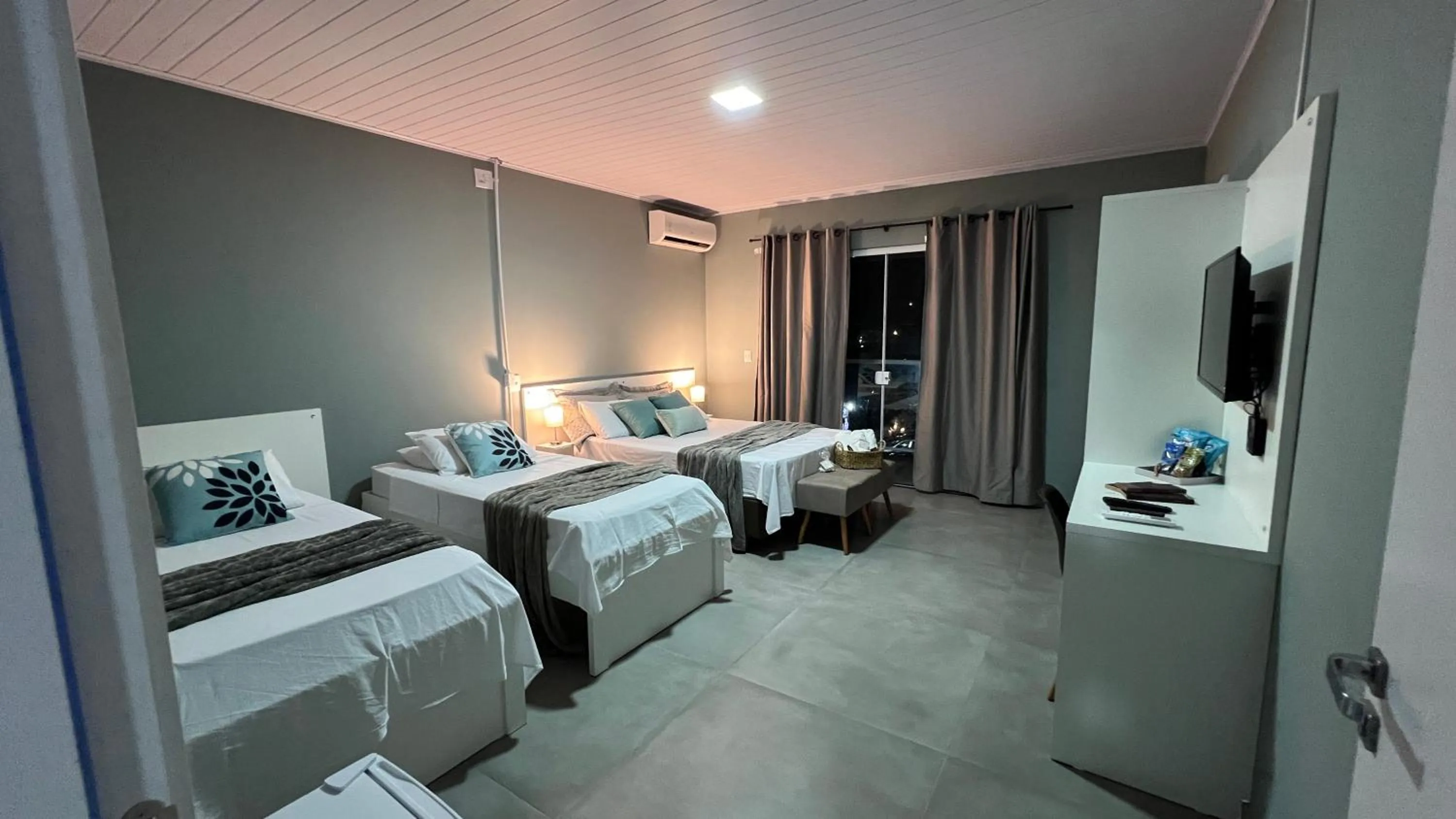 Bed in Pousada da Bia Praia