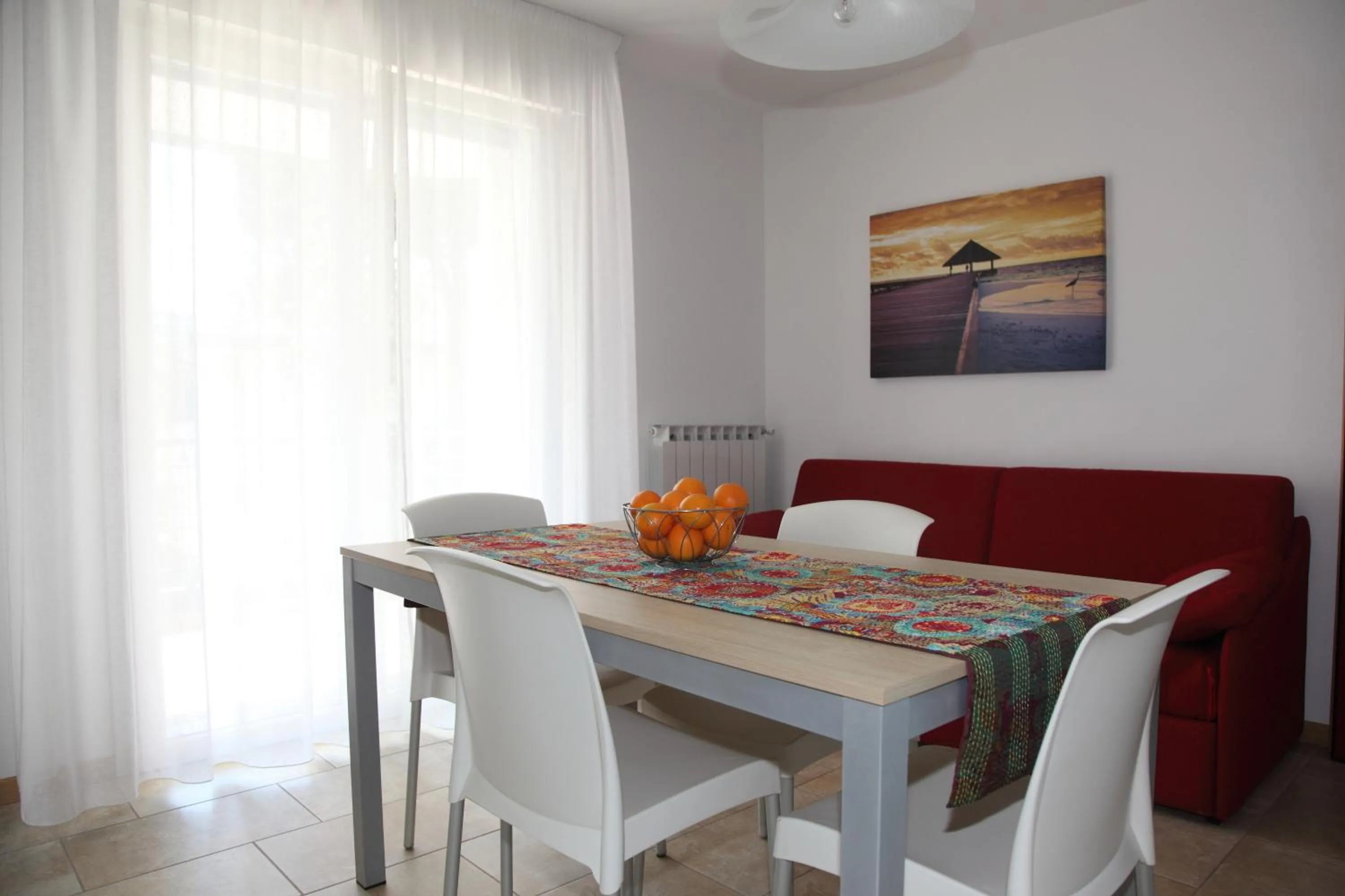 Dining area in Villa Bruna