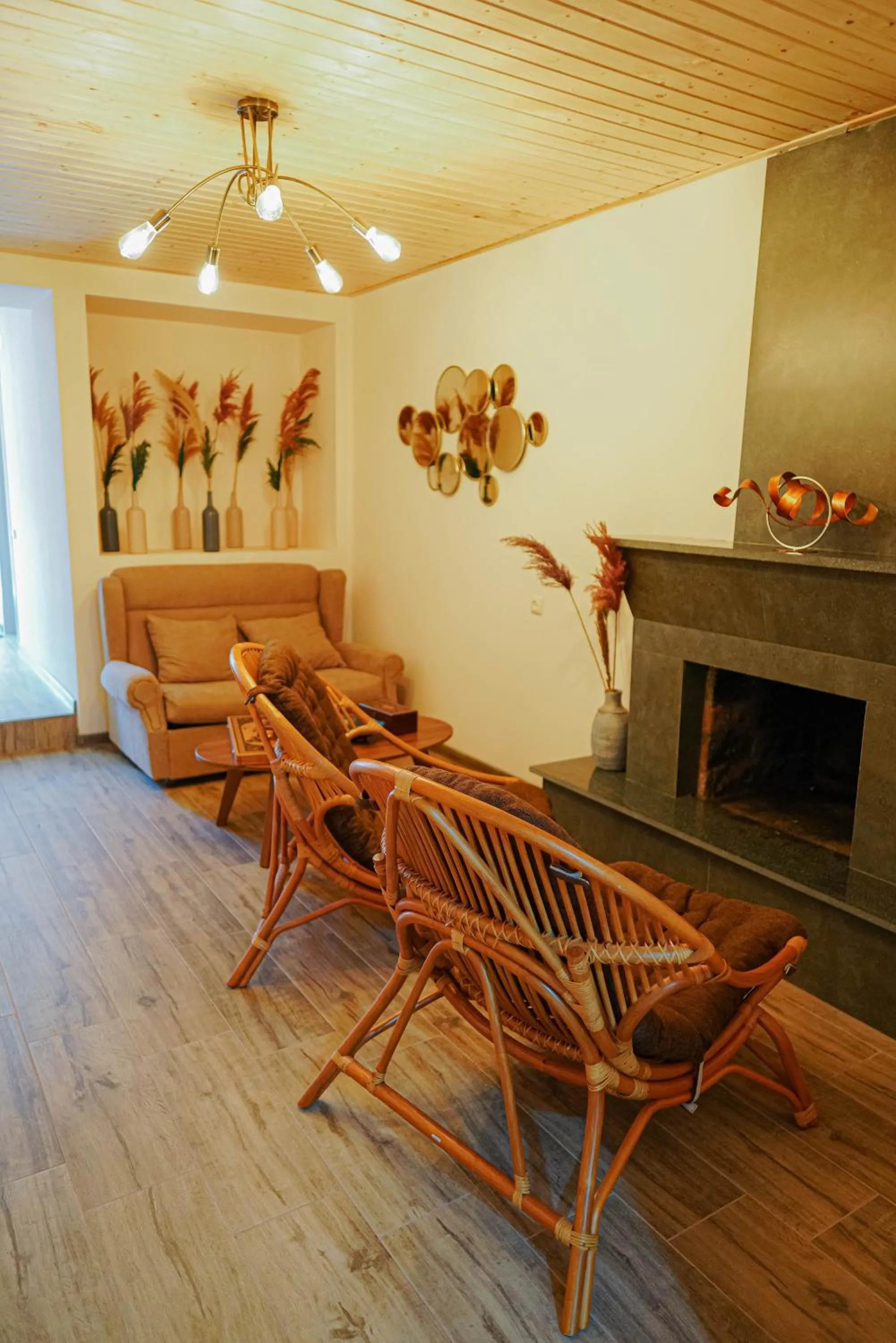 Seating area in Kera Rooms