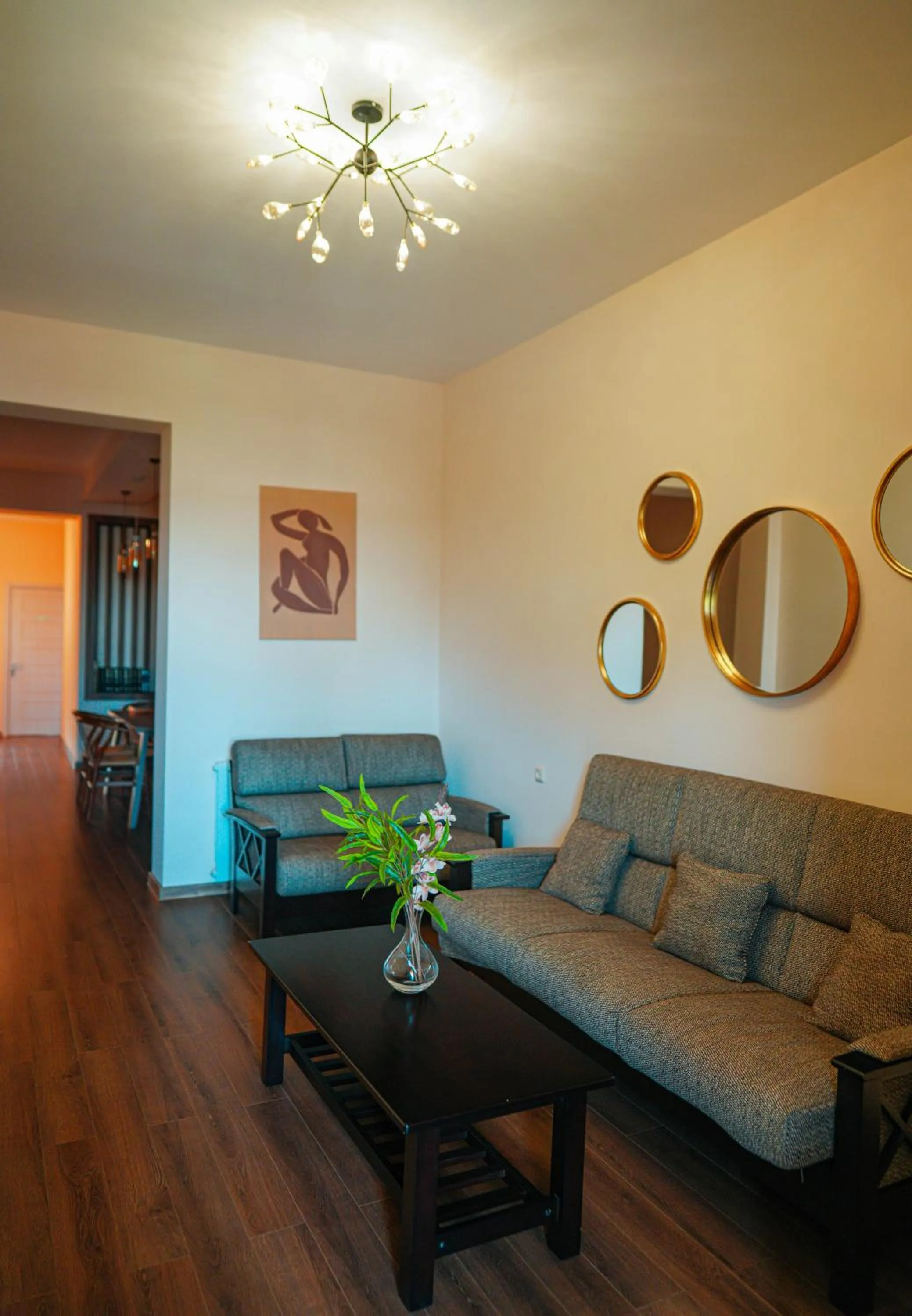 Seating area in Kera Rooms