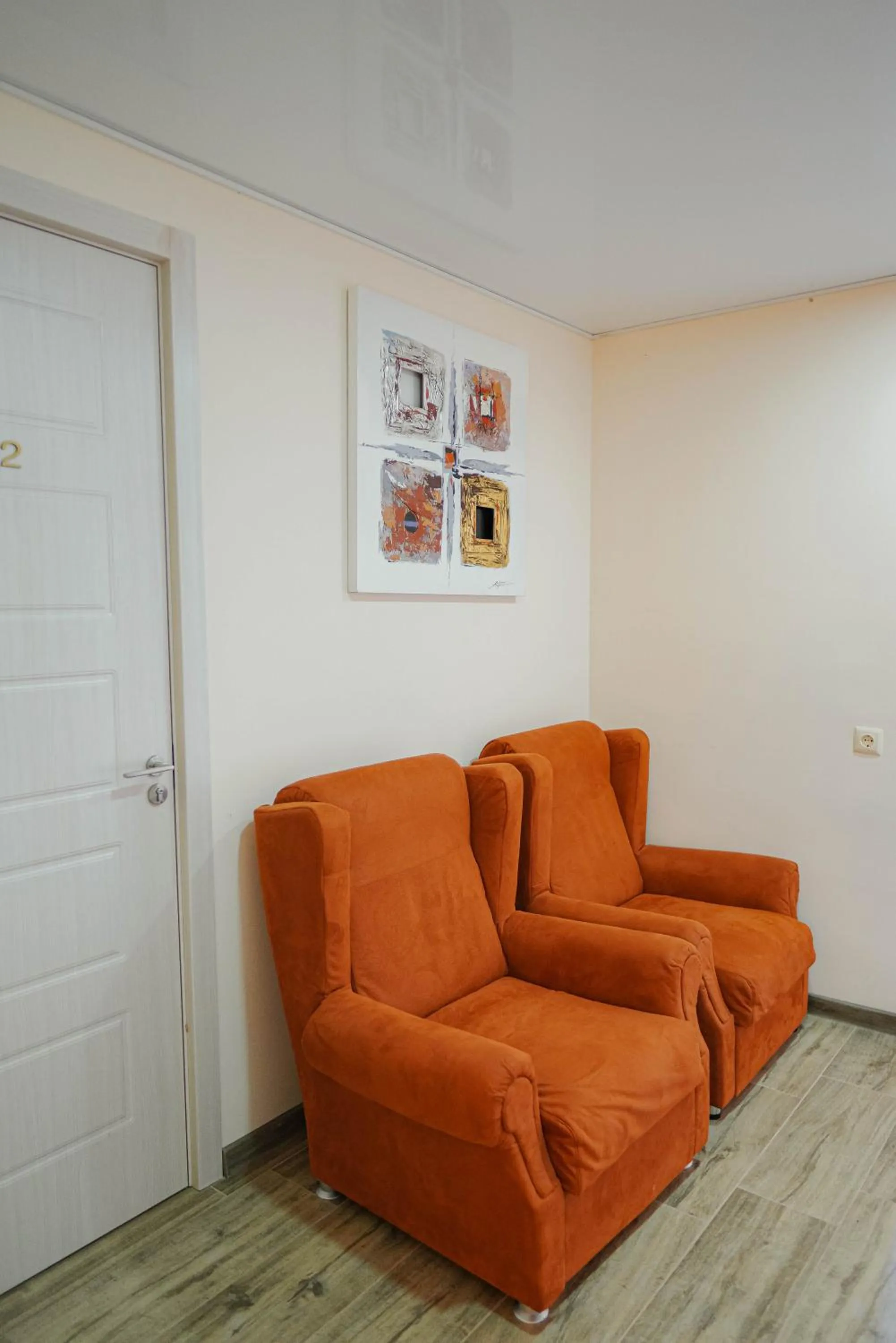 Seating area in Kera Rooms