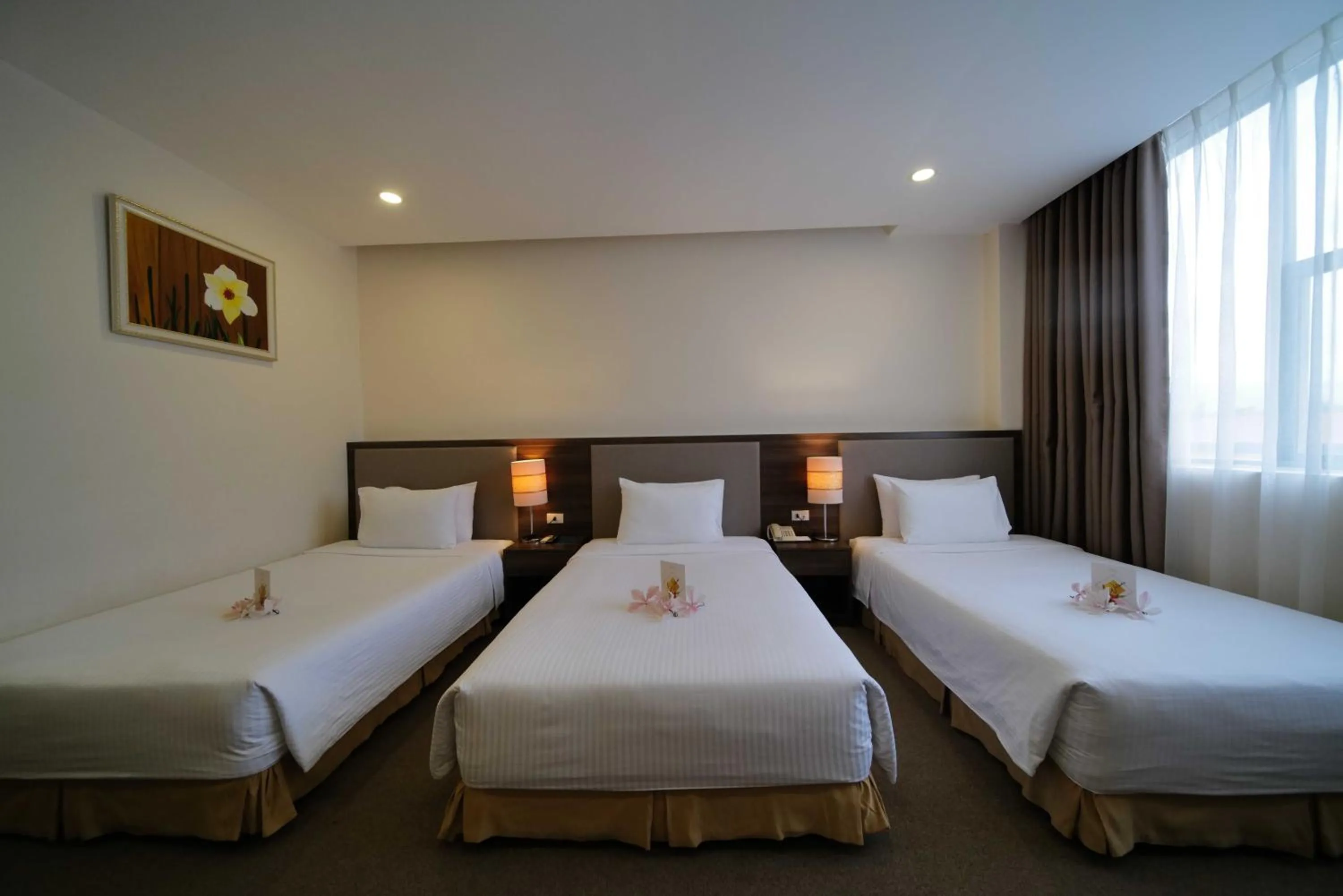 Bed in Mường Thanh Grand Dien Bien Phu Hotel