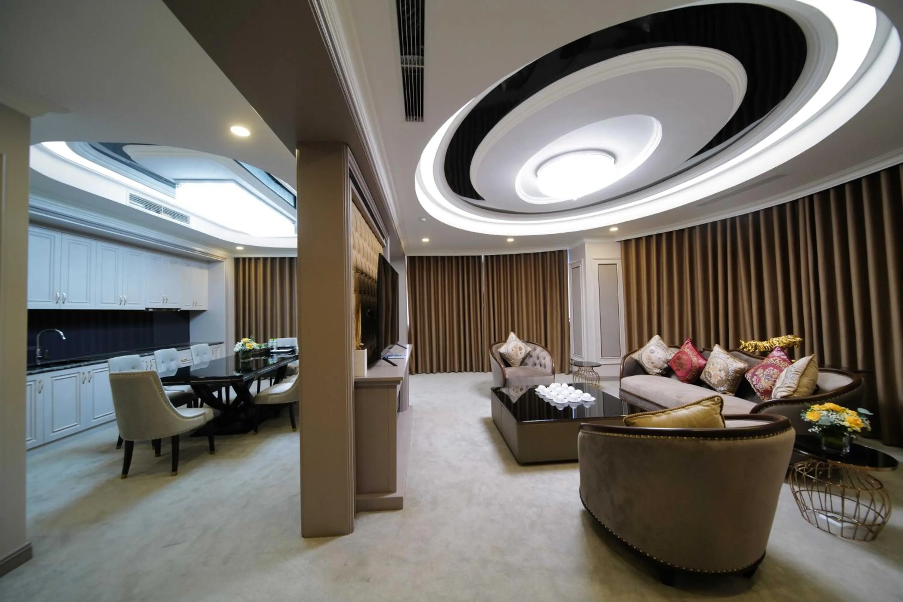 Living room in Mường Thanh Grand Dien Bien Phu Hotel