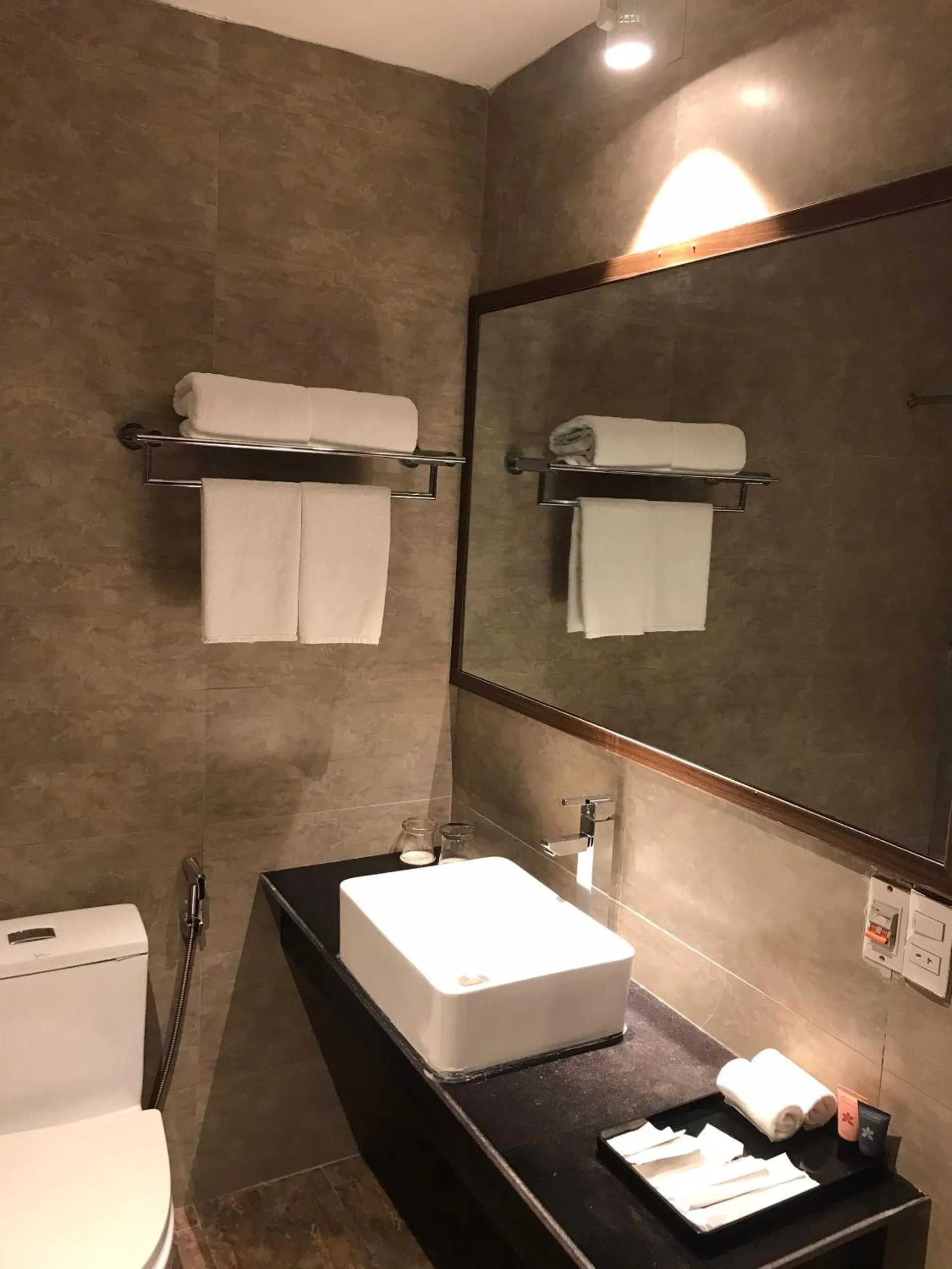 Toilet in Mường Thanh Grand Dien Bien Phu Hotel
