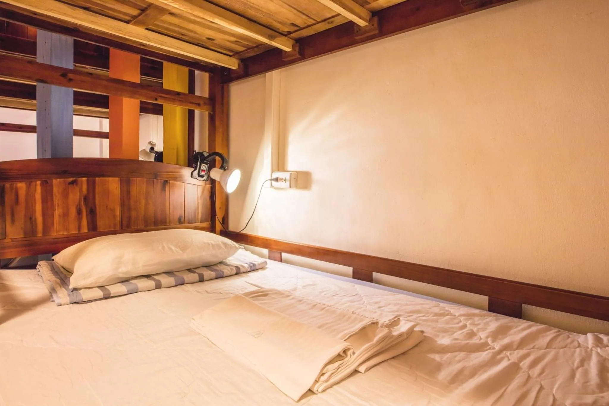 Bed in On My Way Jiufen Hostel 途中九份青旅民宿