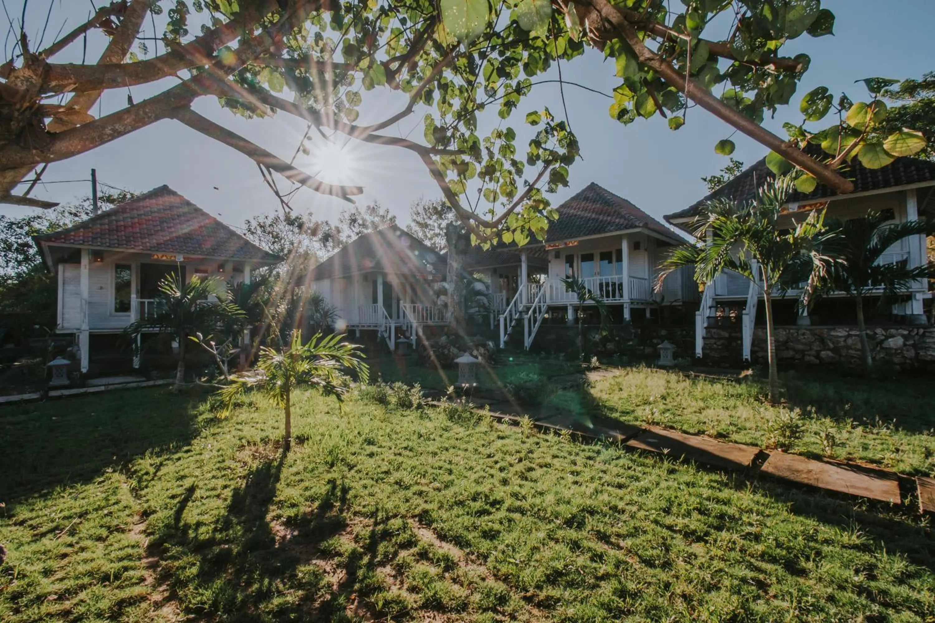 Garden in Paluh Beach Huts