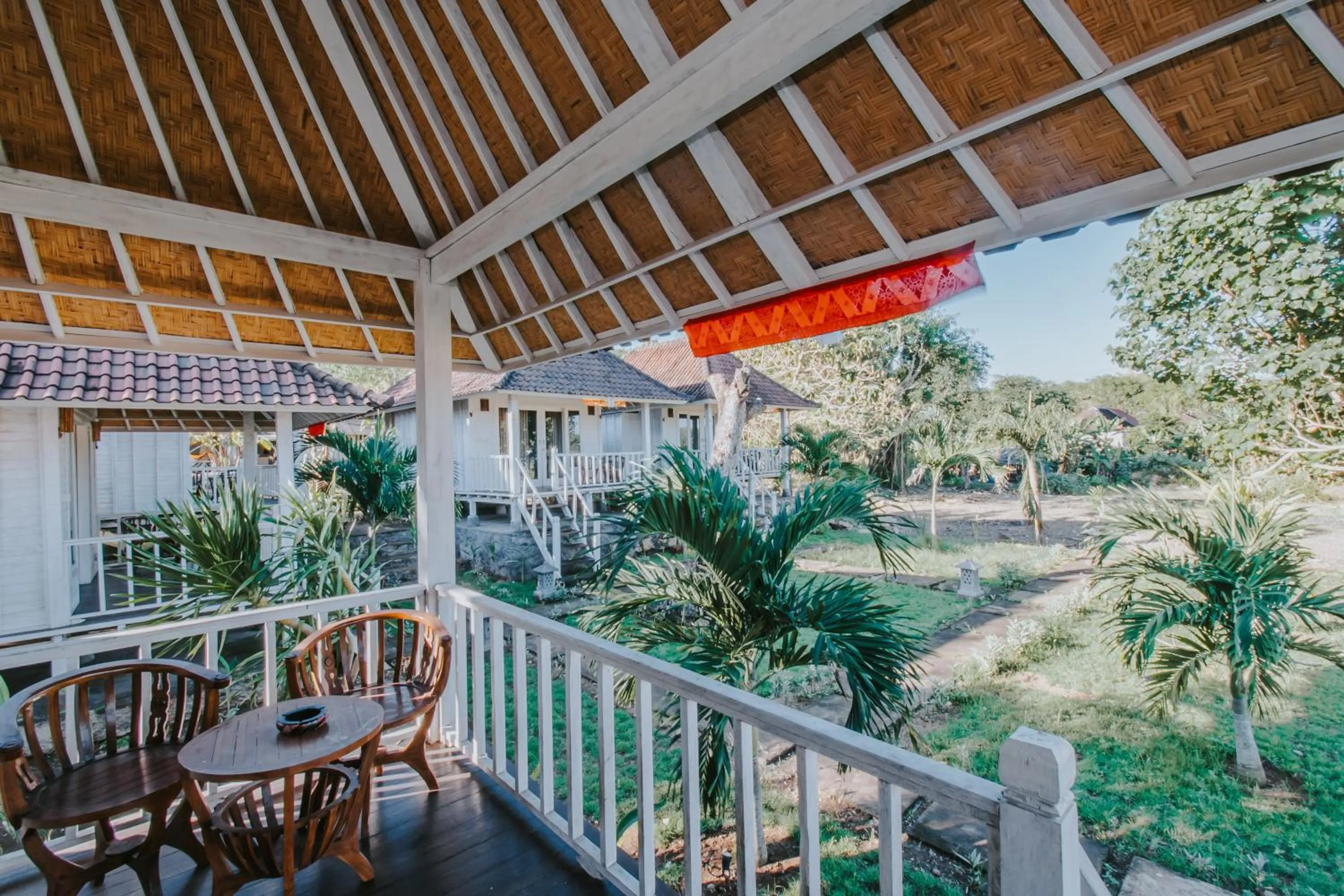 Patio in Paluh Beach Huts