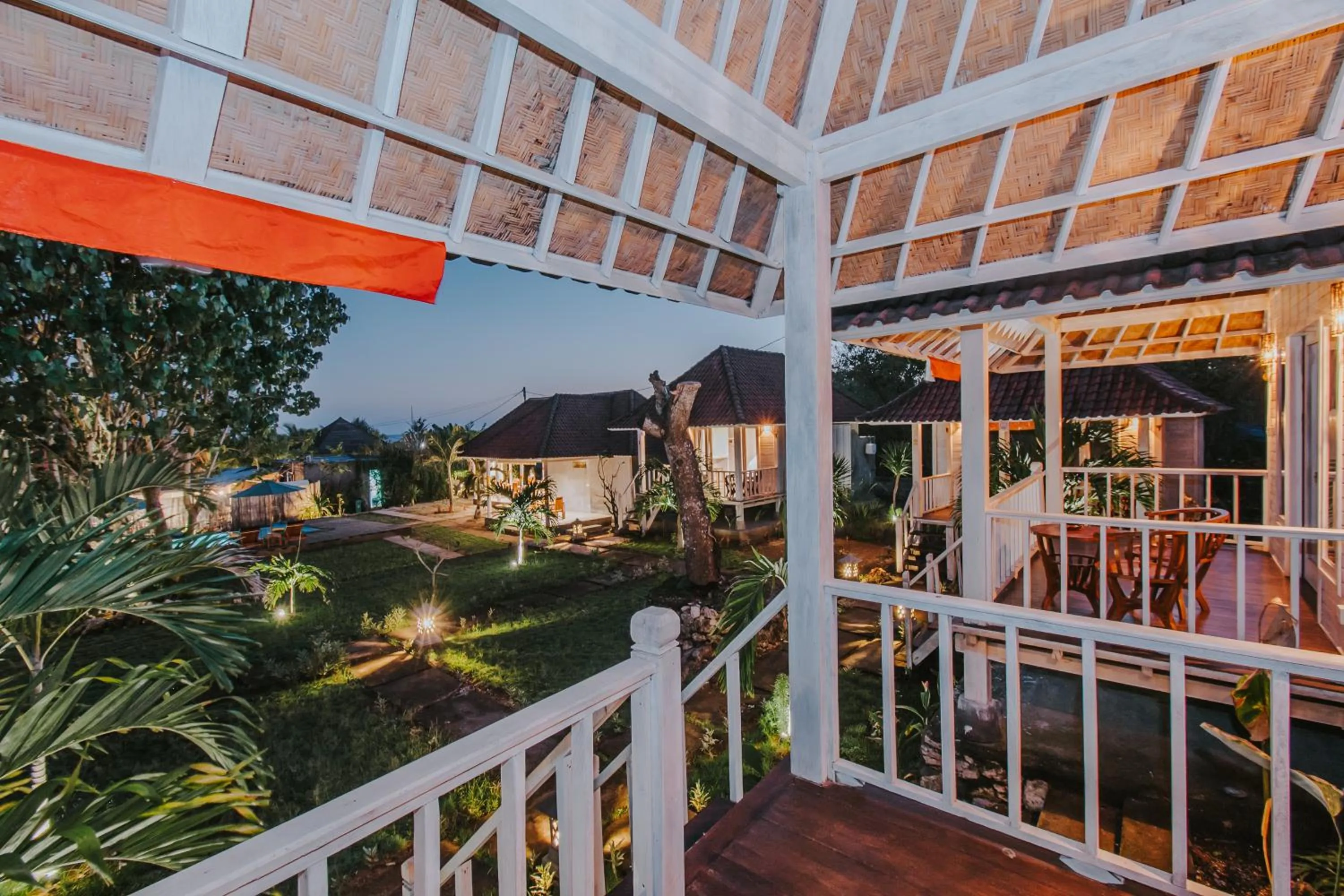 Patio in Paluh Beach Huts