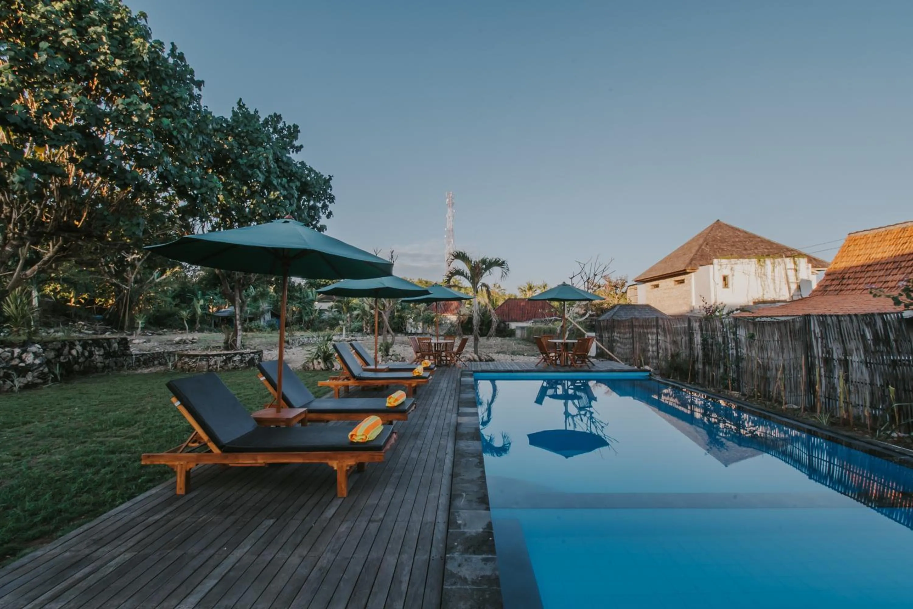 Garden in Paluh Beach Huts