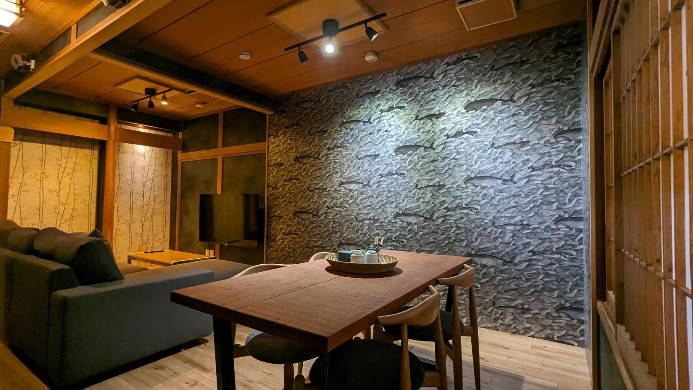 Living room in SIDOU 　INN