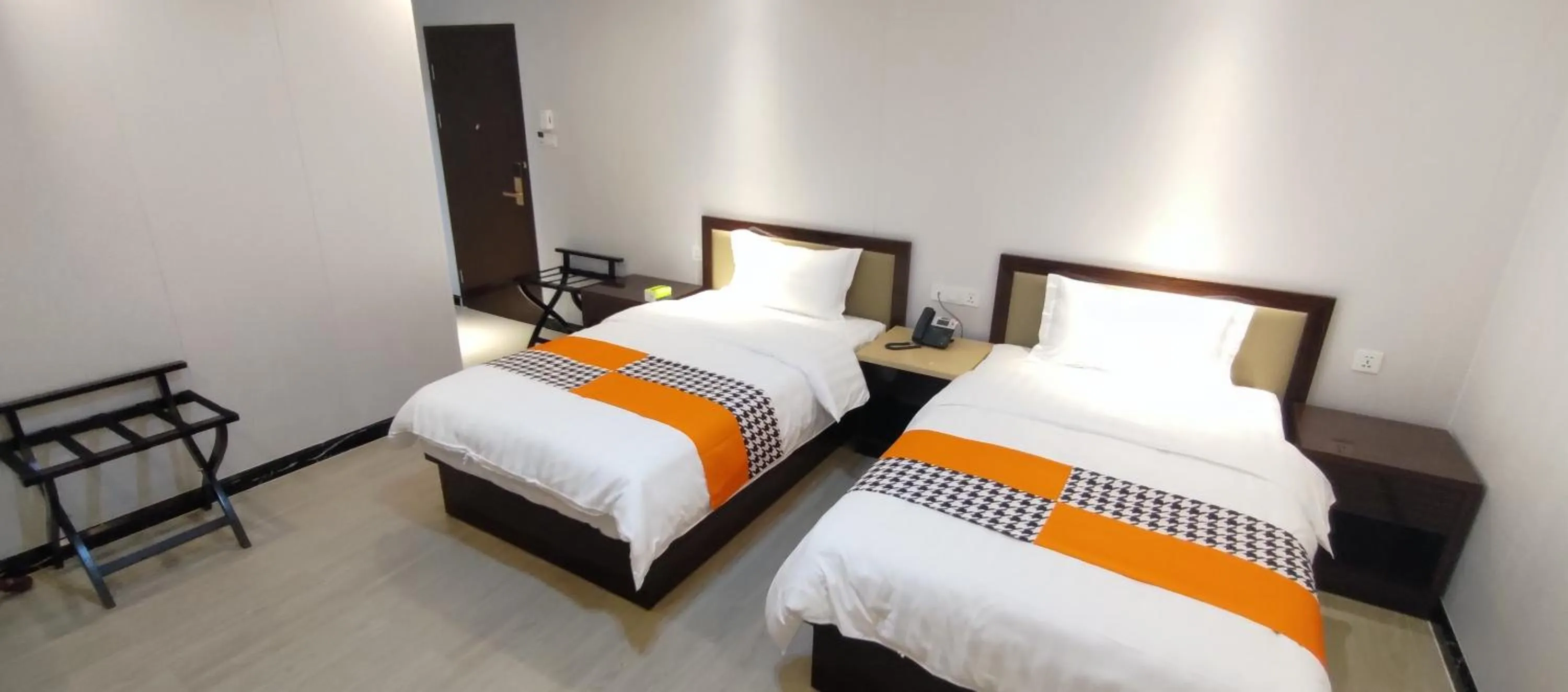 Bed in Sky Garden Hotel