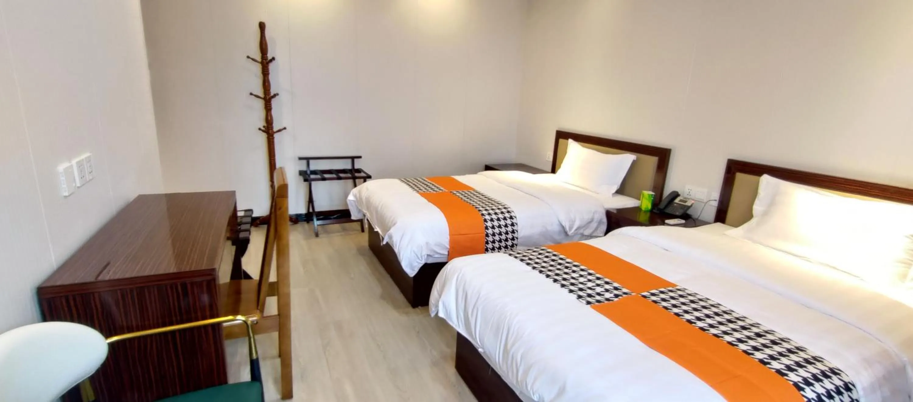 Bed in Sky Garden Hotel