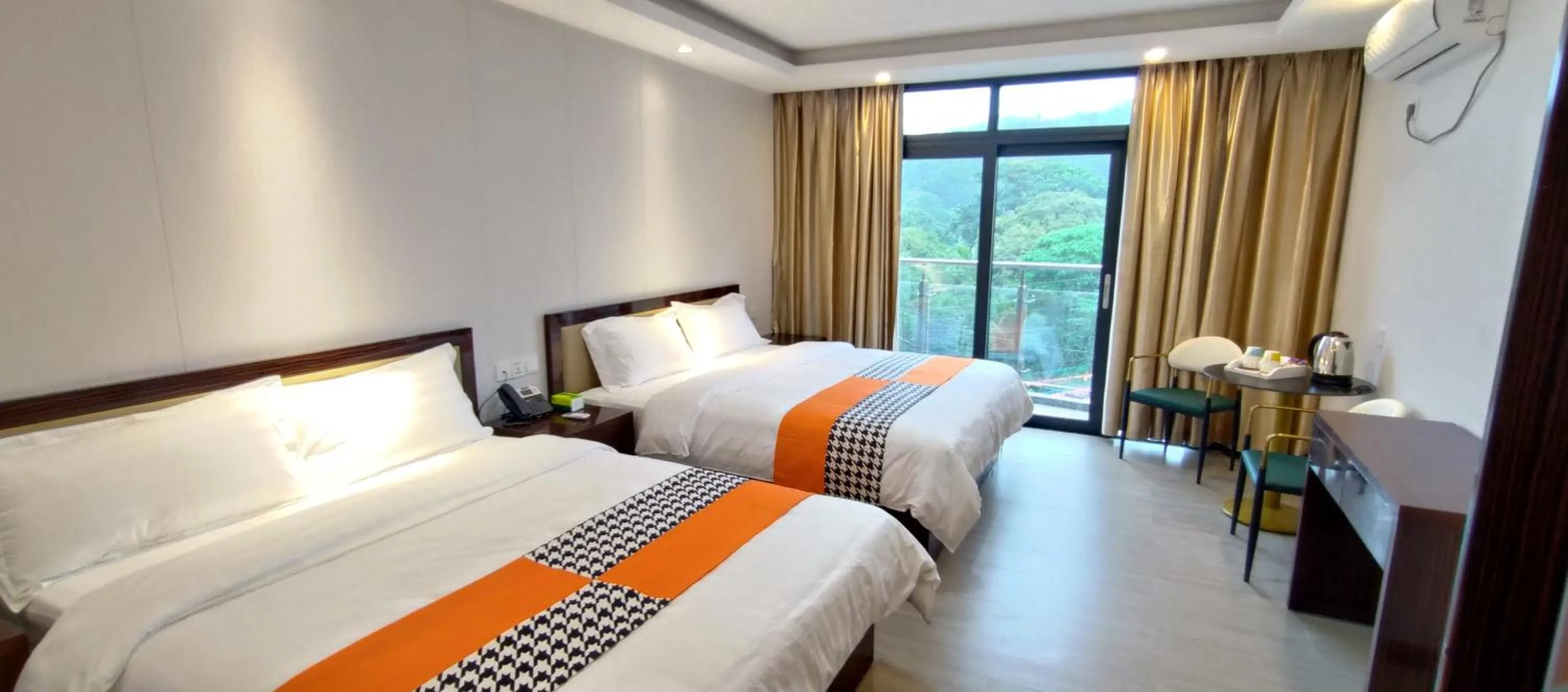 Photo of the whole room, Bed in Sky Garden Hotel