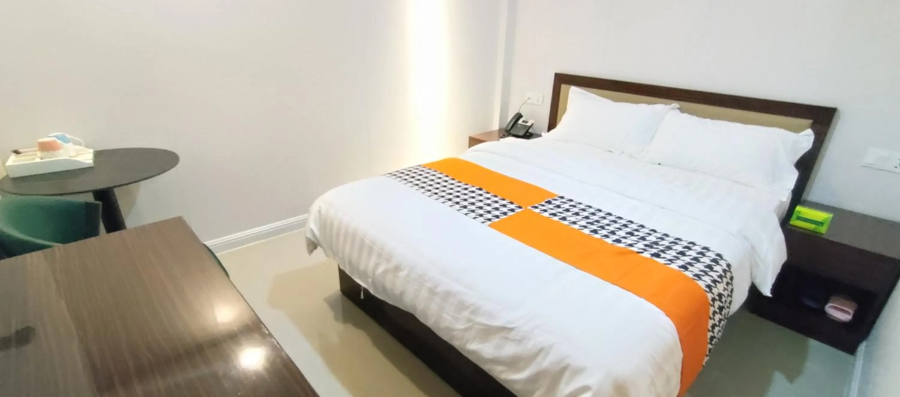 Photo of the whole room, Bed in Sky Garden Hotel