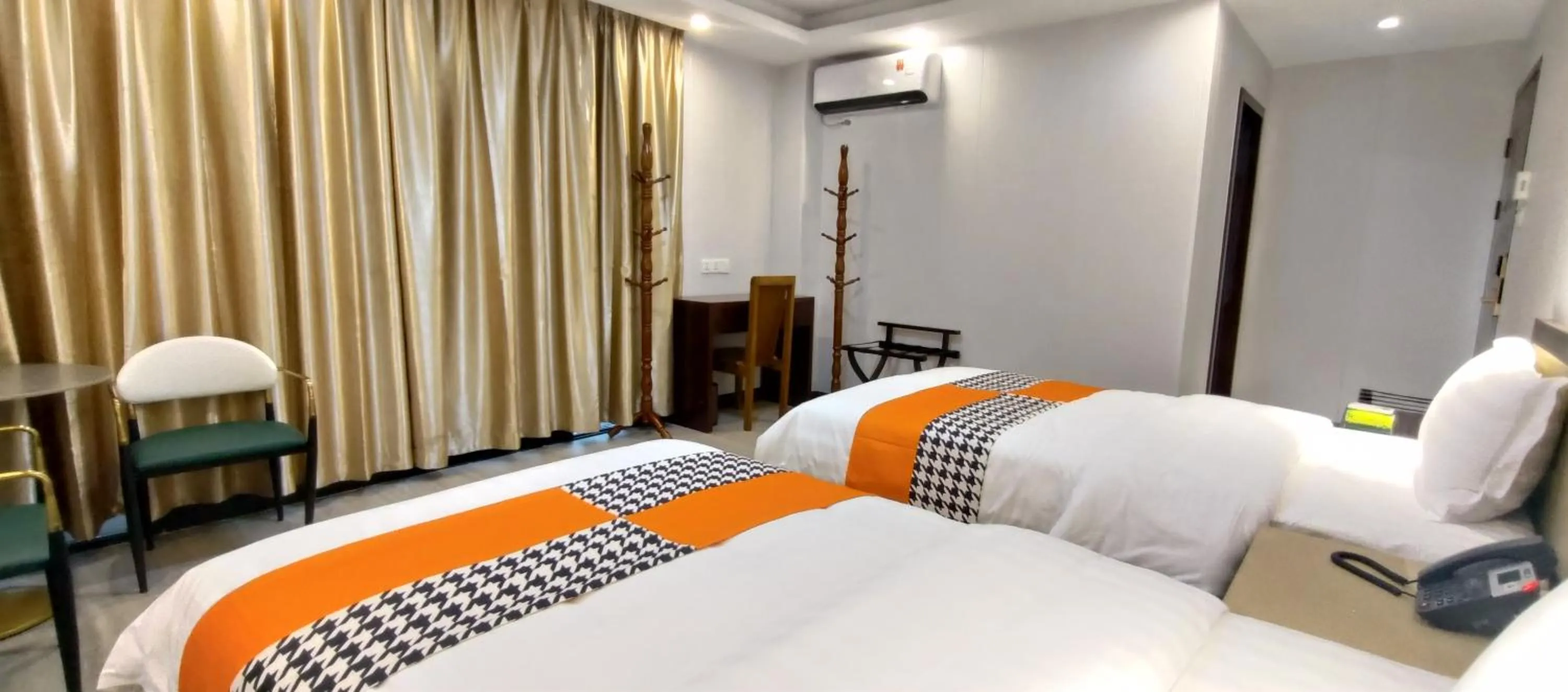 Photo of the whole room, Bed in Sky Garden Hotel