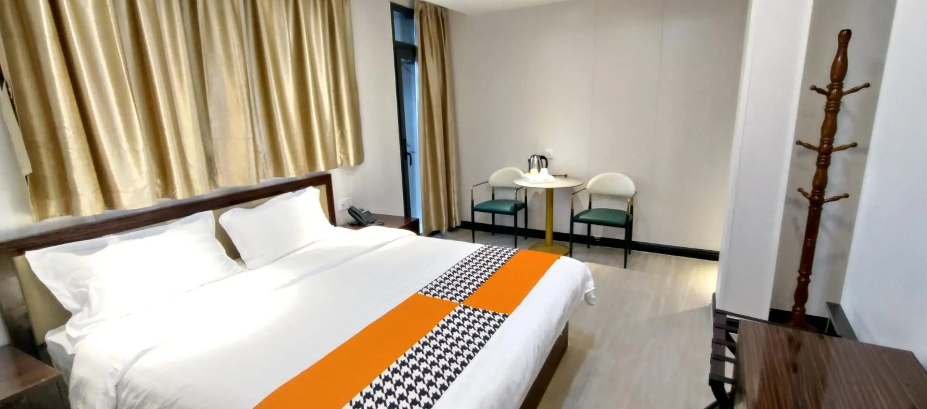 Bed in Sky Garden Hotel