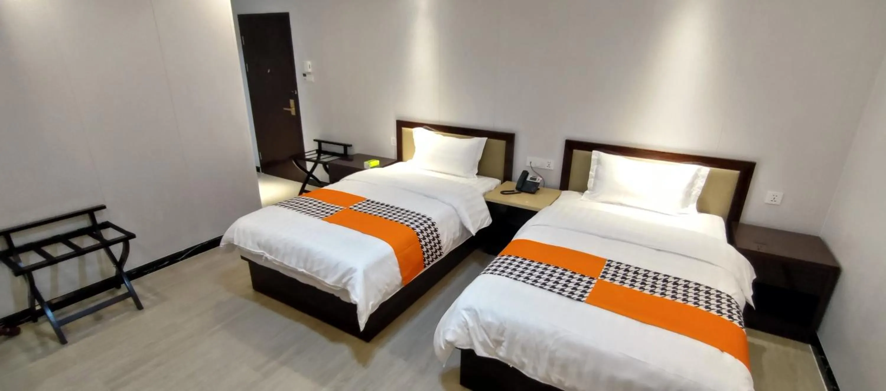 Bed in Sky Garden Hotel