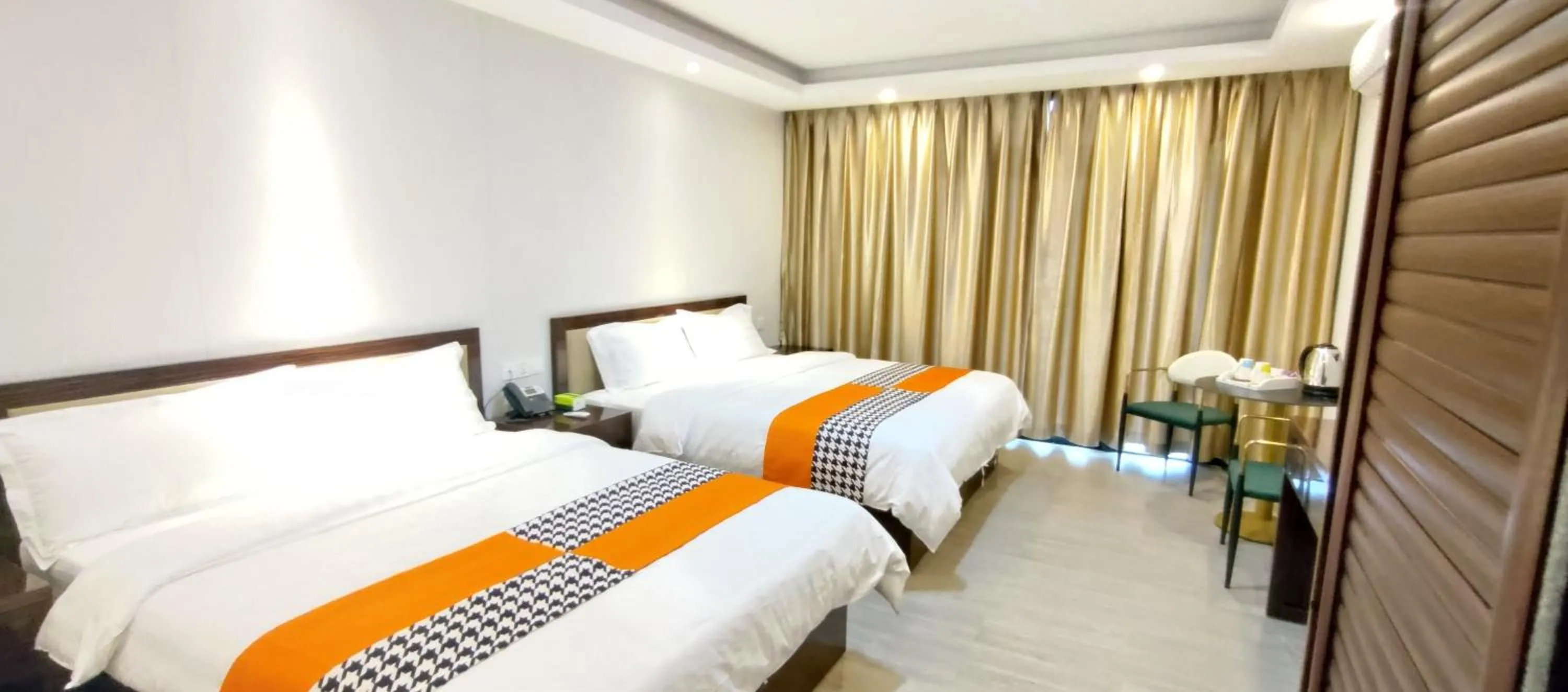 Photo of the whole room, Bed in Sky Garden Hotel