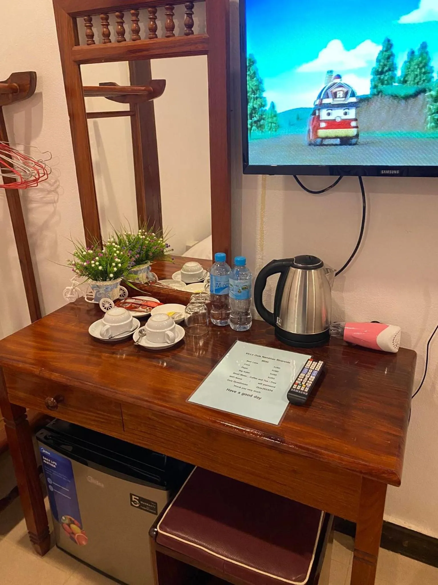 Coffee/tea facilities in Golden Lotus Boutique Hotel