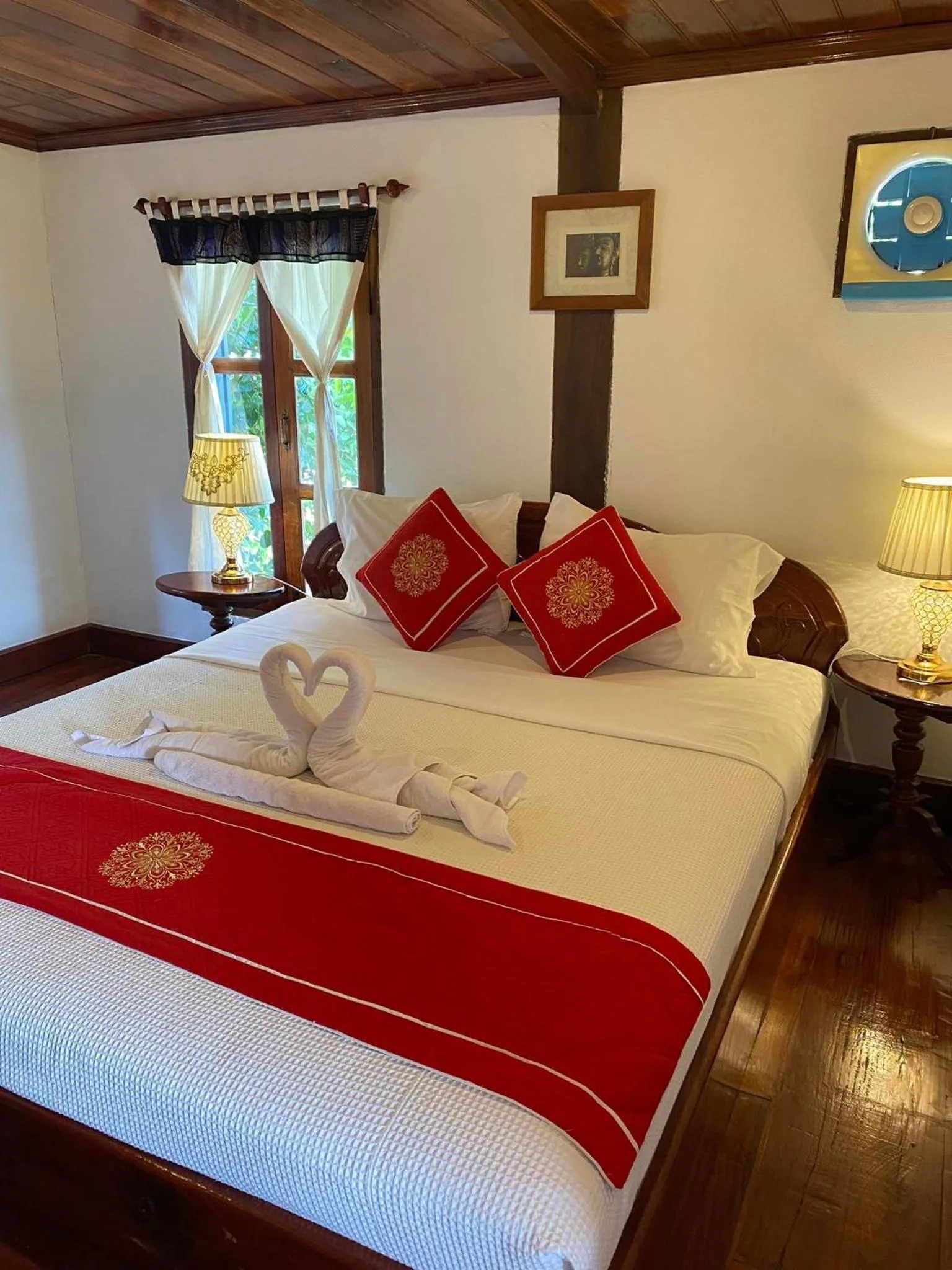 Photo of the whole room, Bed in Golden Lotus Boutique Hotel