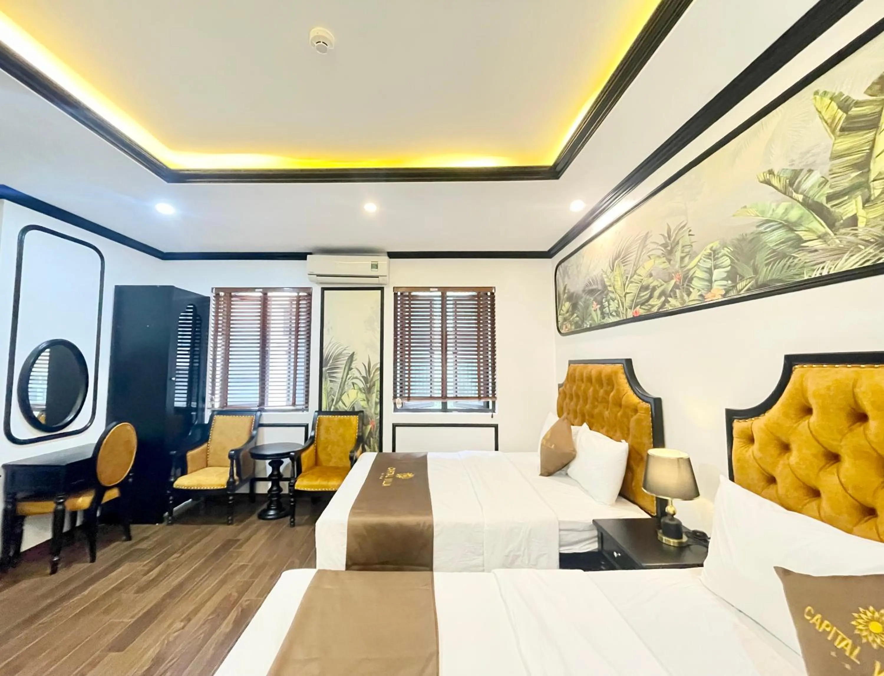 Bedroom, Bed in Capital CauGiay Hotel