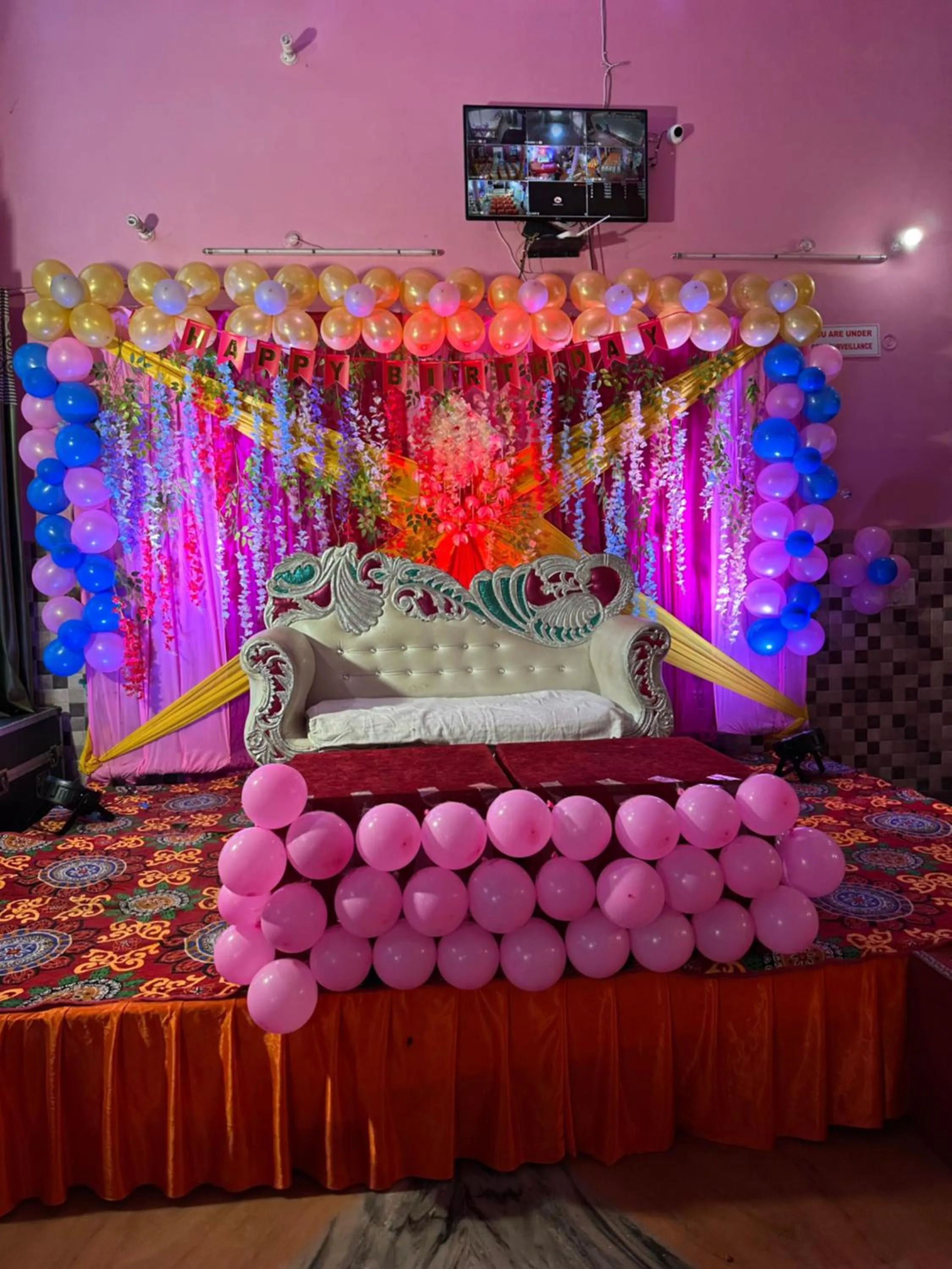 wedding, Bed in Hotel Maheshwari & Banquet Hall