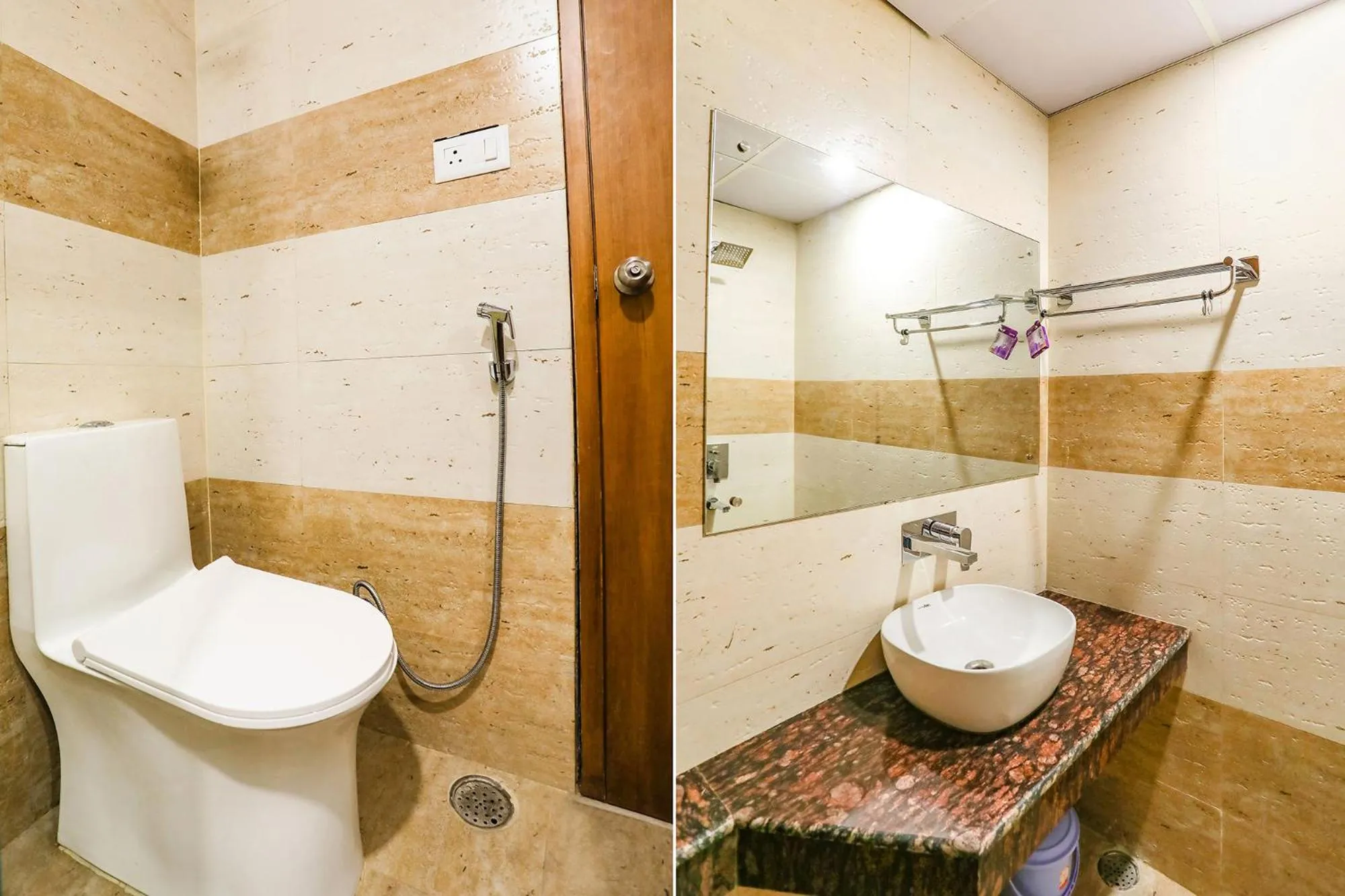 Bathroom in FabHotel Aman Sara