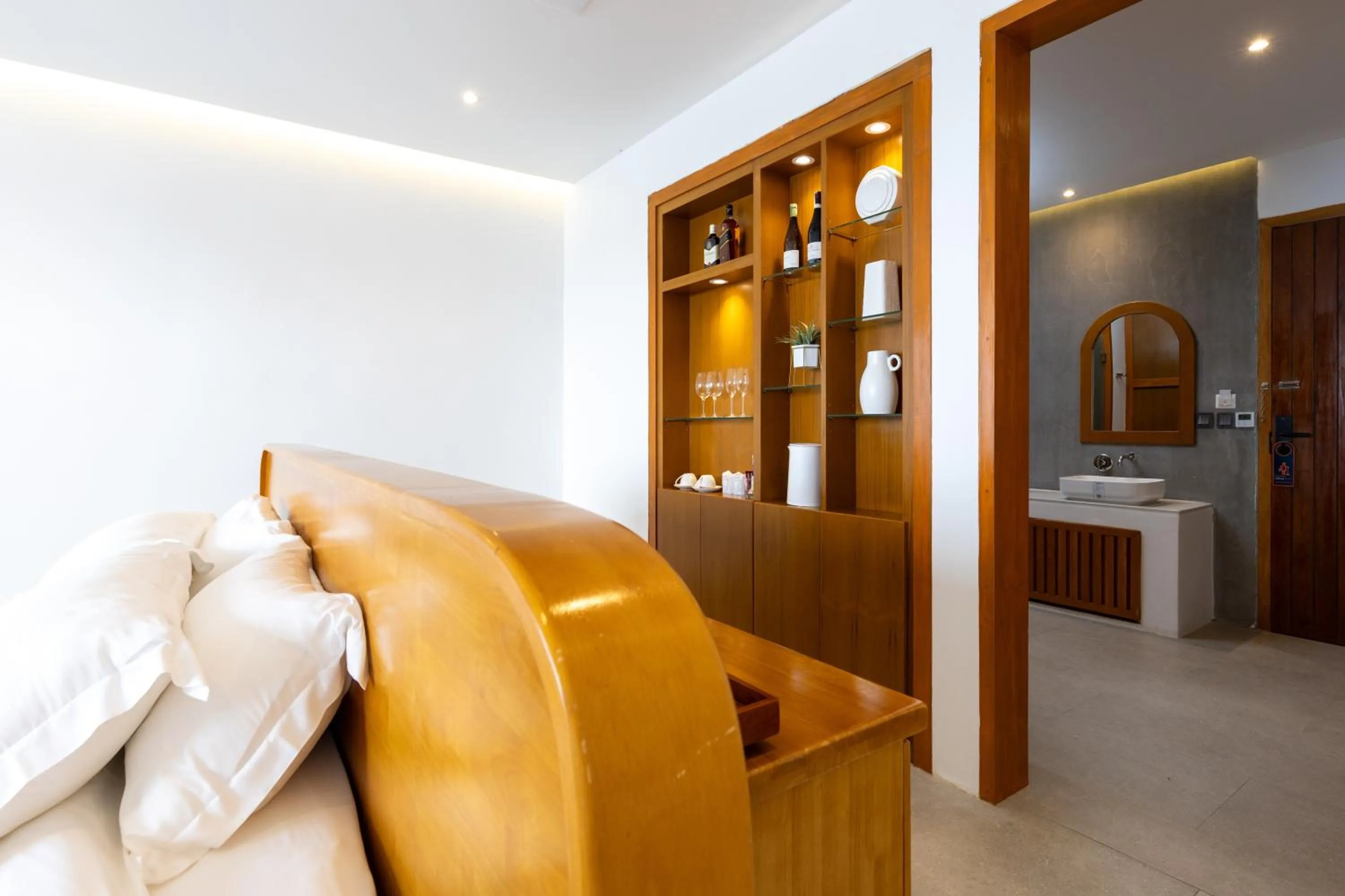 Bedroom in X-Sea Khanom Harbor Bay Resort