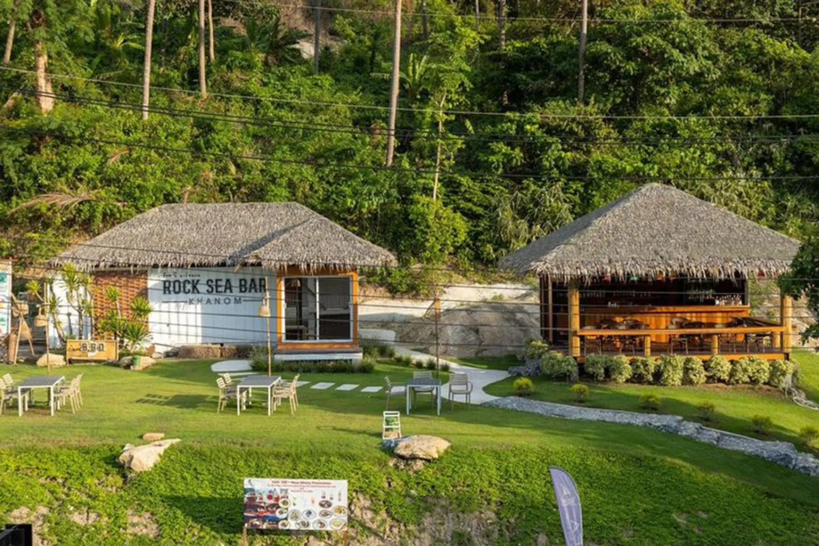 Garden in X-Sea Khanom Harbor Bay Resort