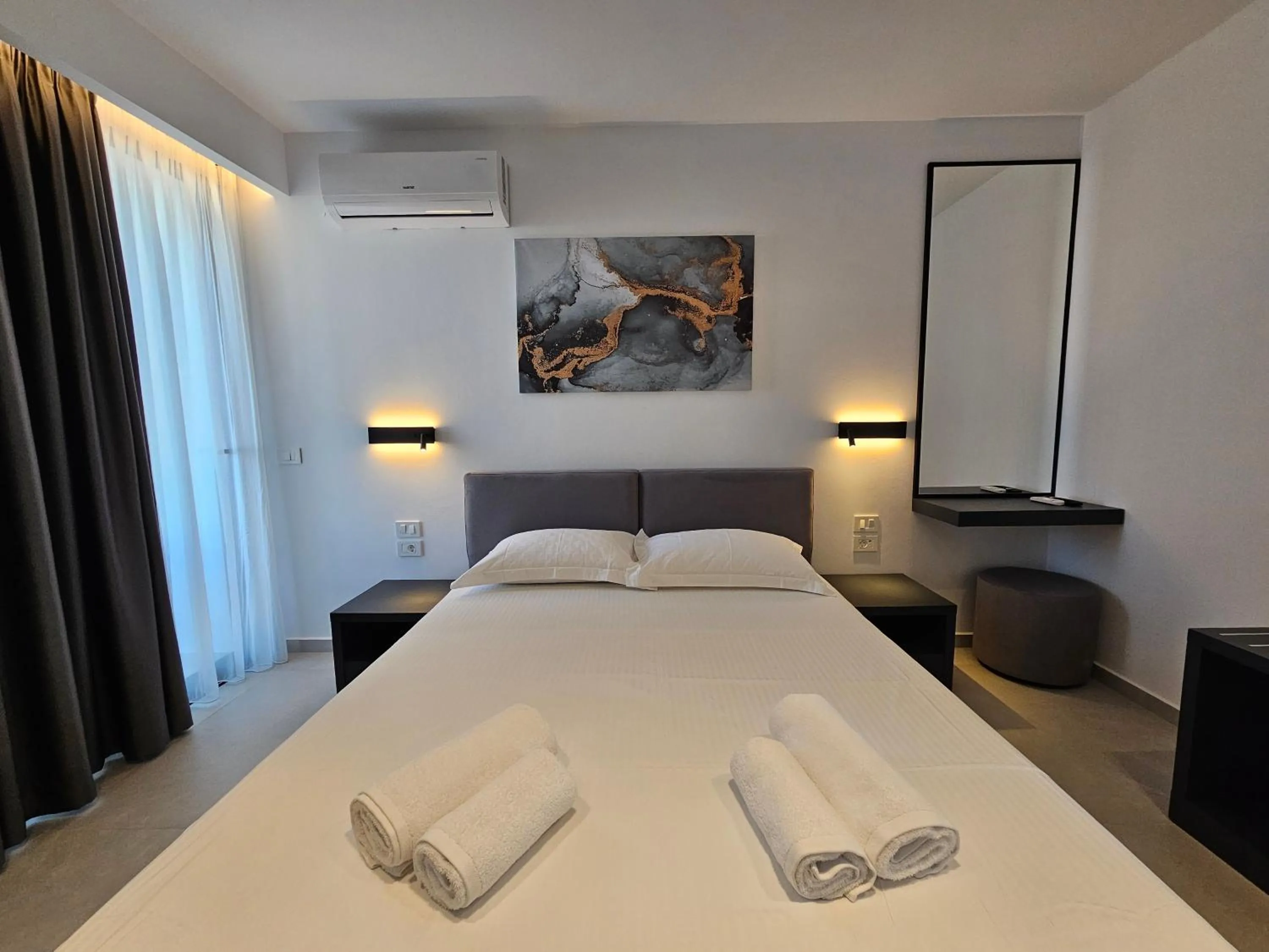 Photo of the whole room, Bed in Adele Hotel Ksamil