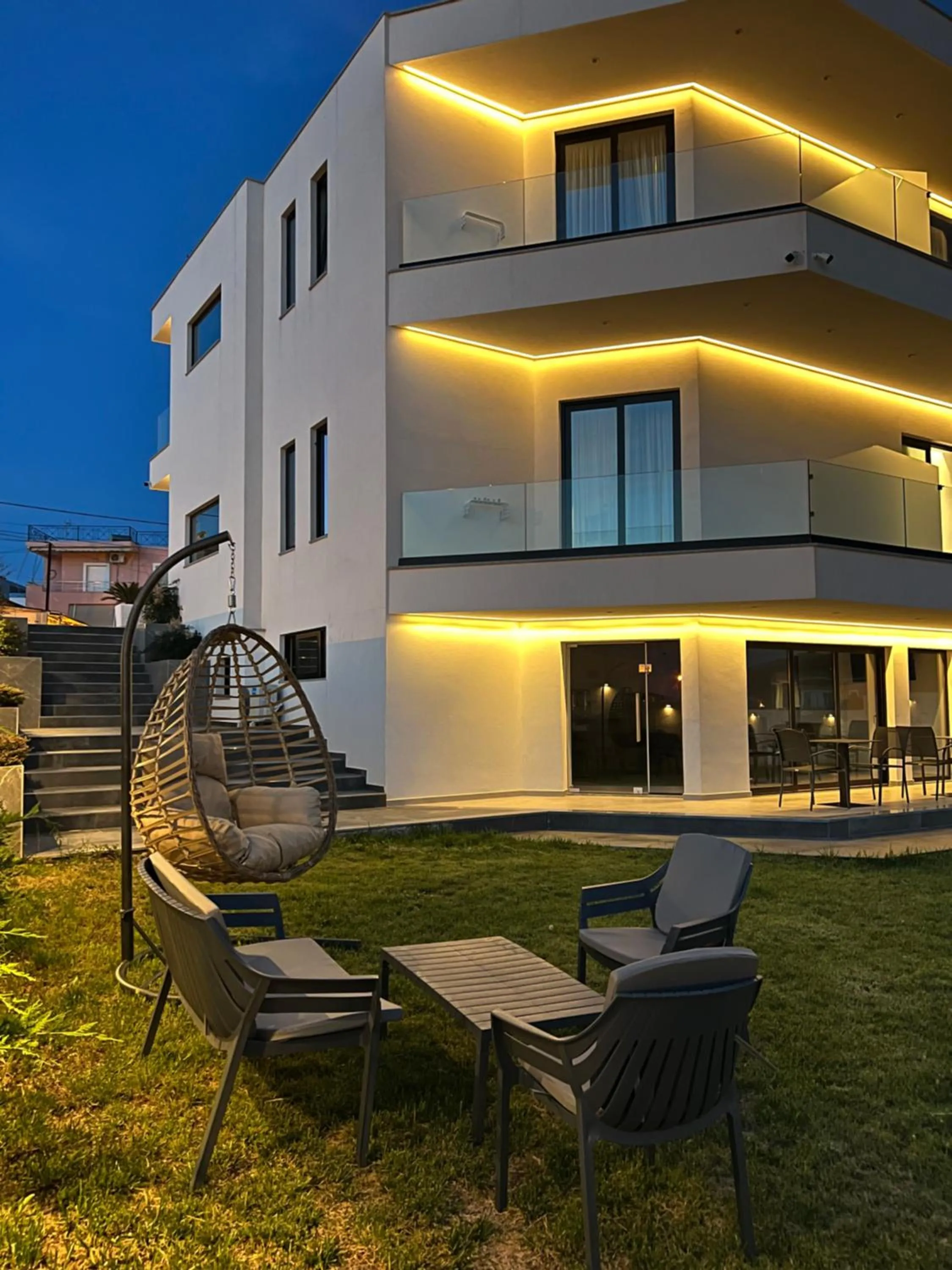Garden in Adele Hotel Ksamil