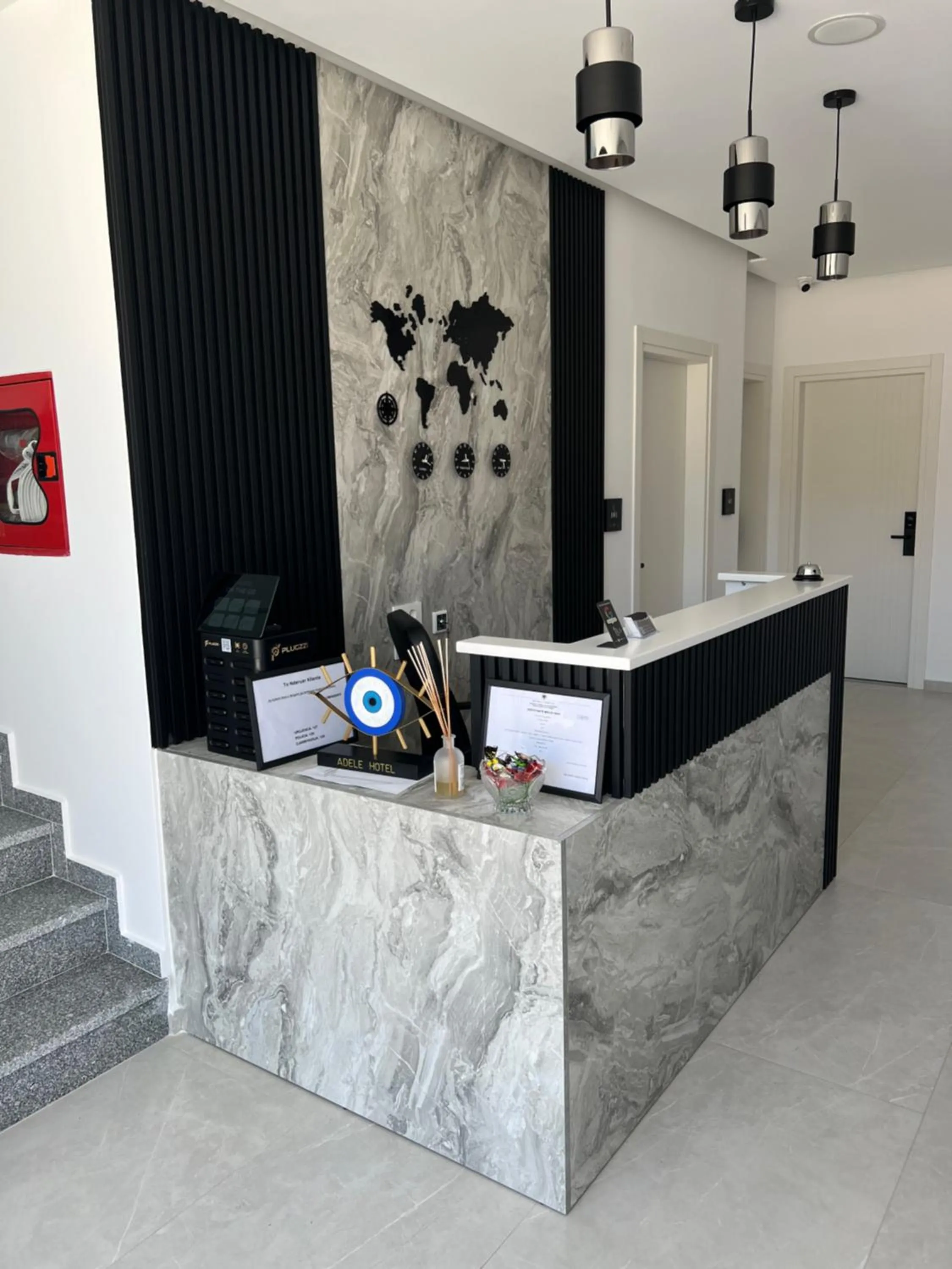 Lobby or reception in Adele Hotel Ksamil