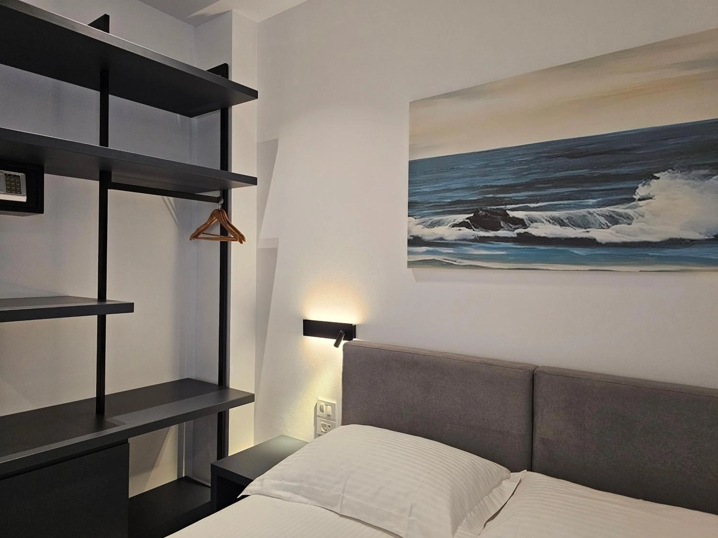 Bed in Adele Hotel Ksamil