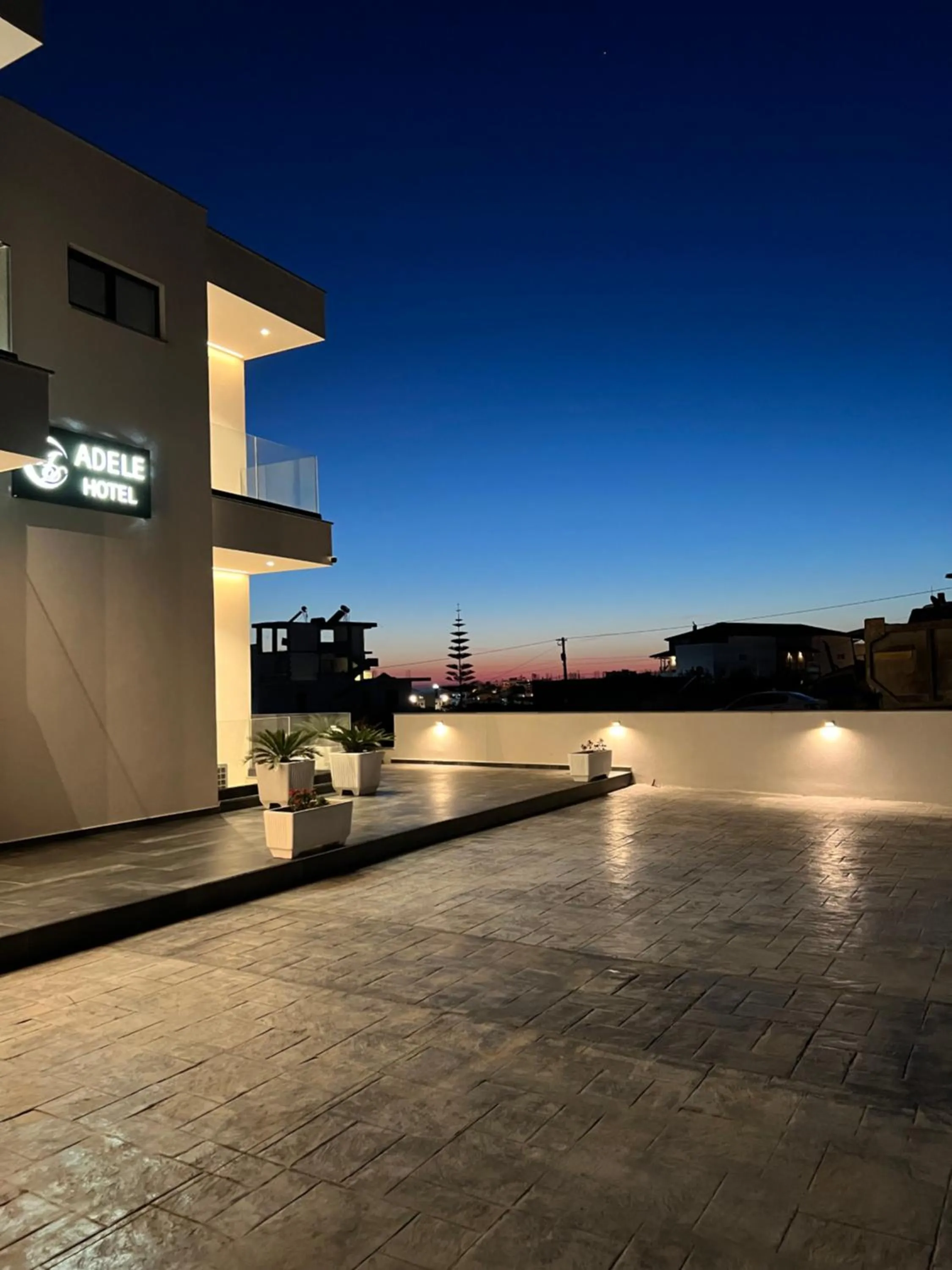 Parking in Adele Hotel Ksamil