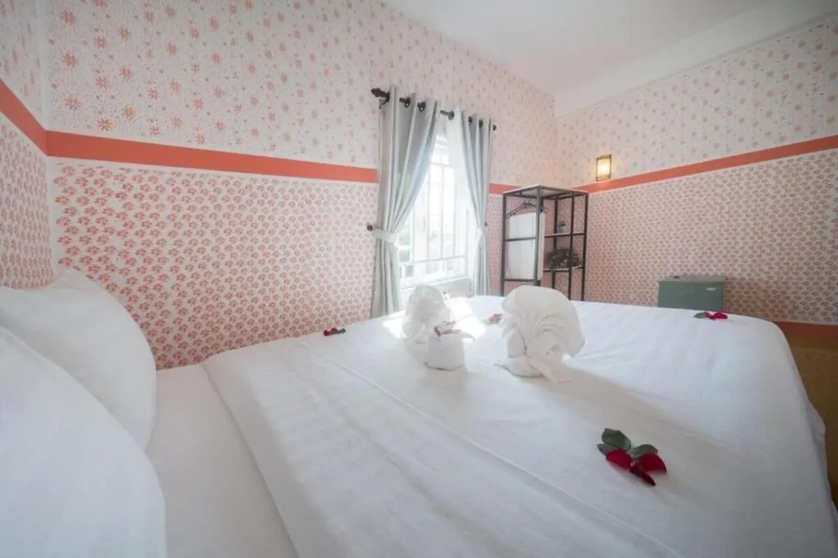 Bedroom, Bed in Cua Dai Beach Homestay