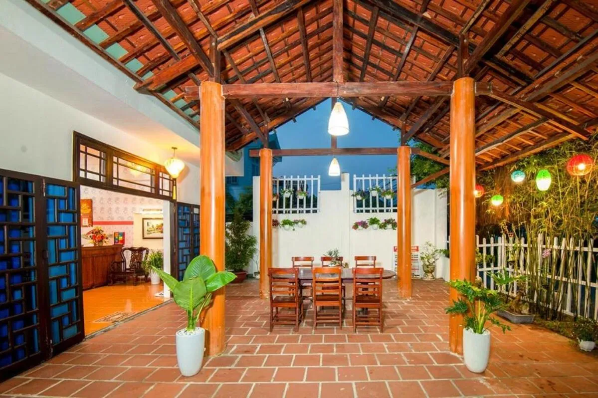 Patio in Cua Dai Beach Homestay