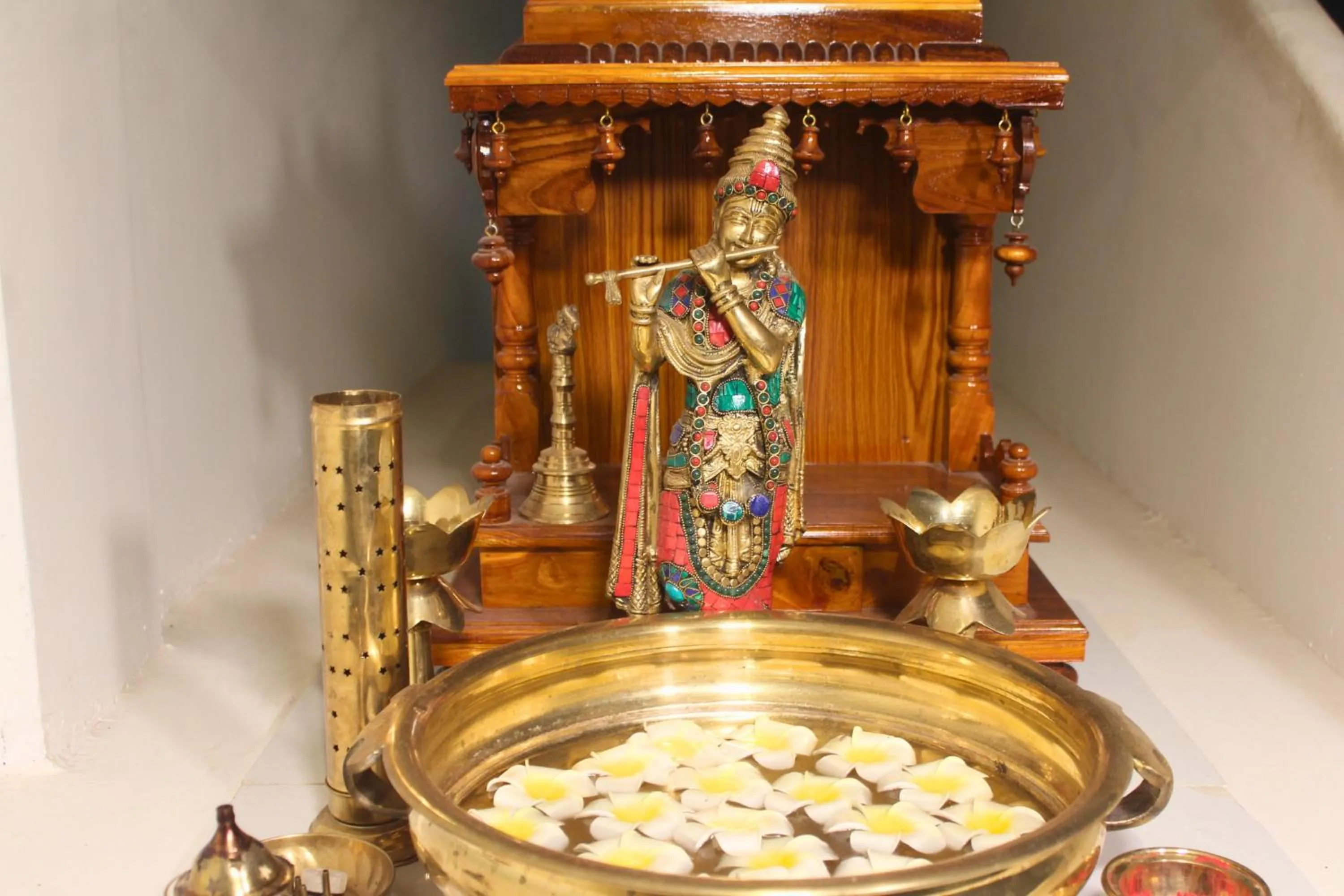 Lobby or reception in Udupi Comforts