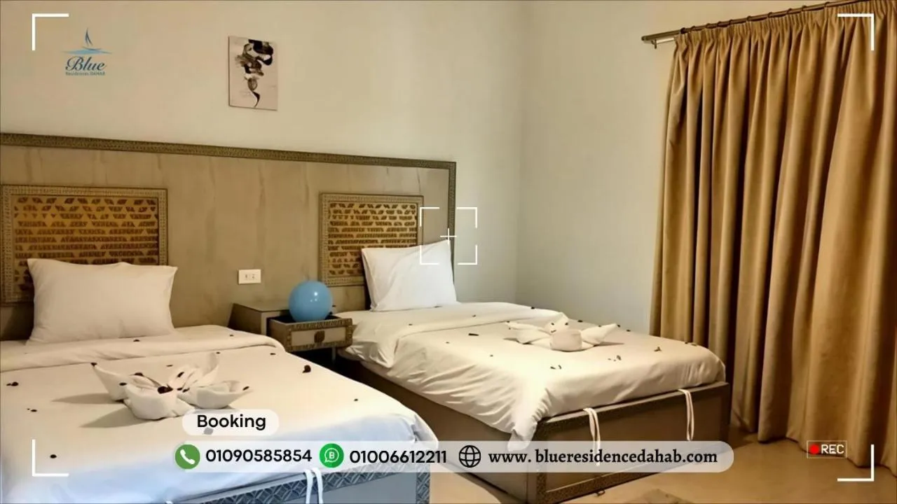 Bedroom, Bed in Blue Residence Dahab