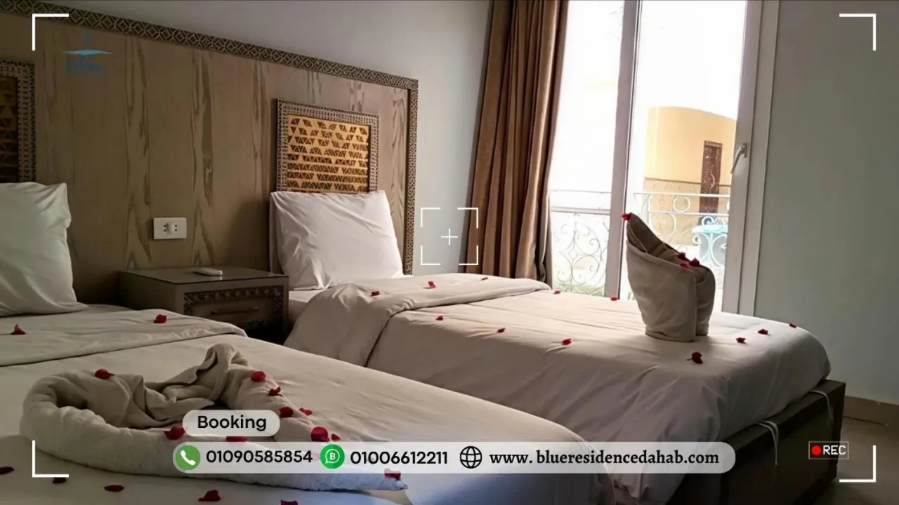 Bedroom, Bed in Blue Residence Dahab