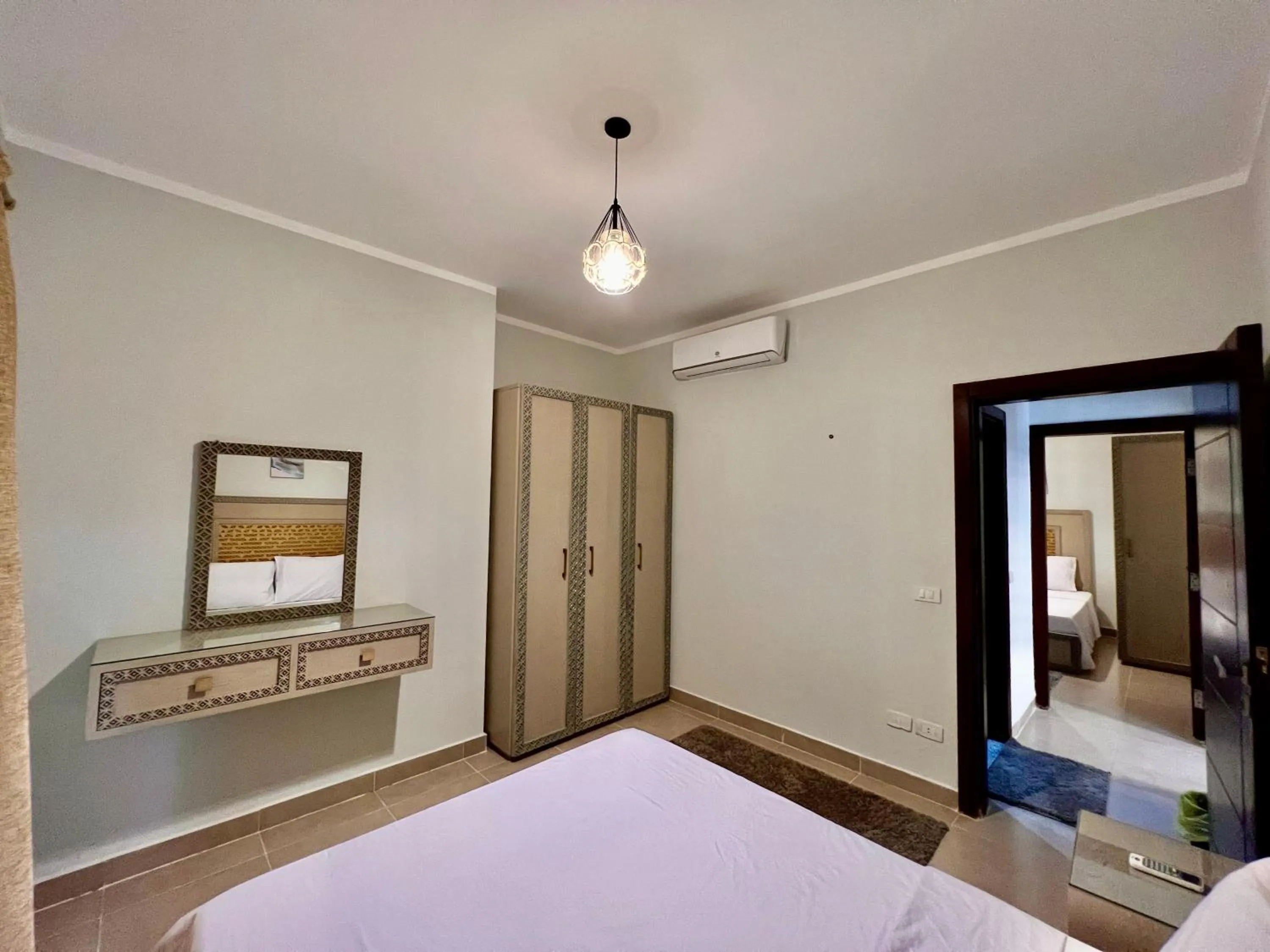 hair dresser, Bed in Blue Residence Dahab