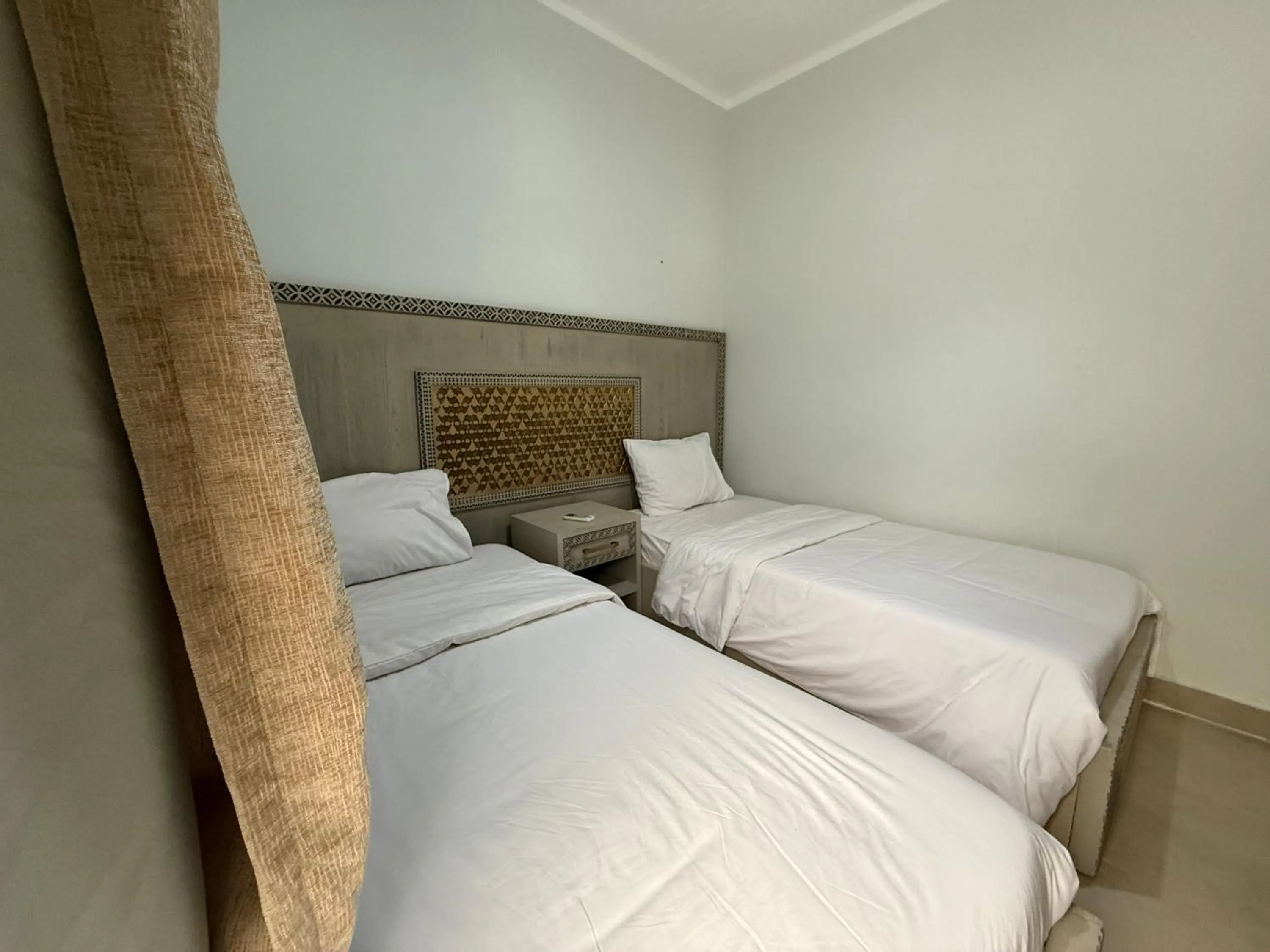 Bed in Blue Residence Dahab