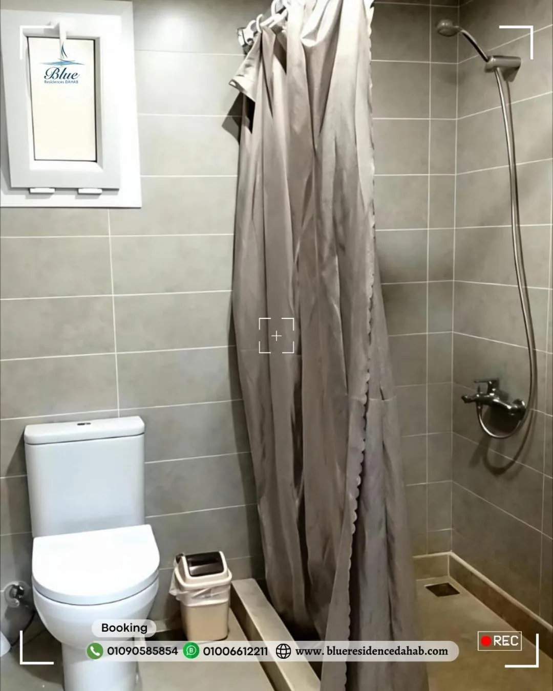 Shower in Blue Residence Dahab