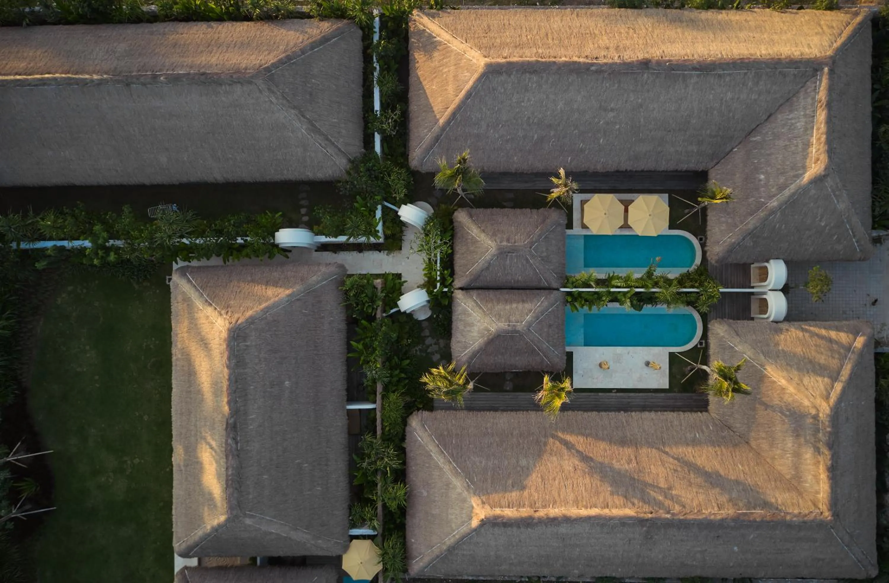 Bird's eye view in Boni Beach Villas