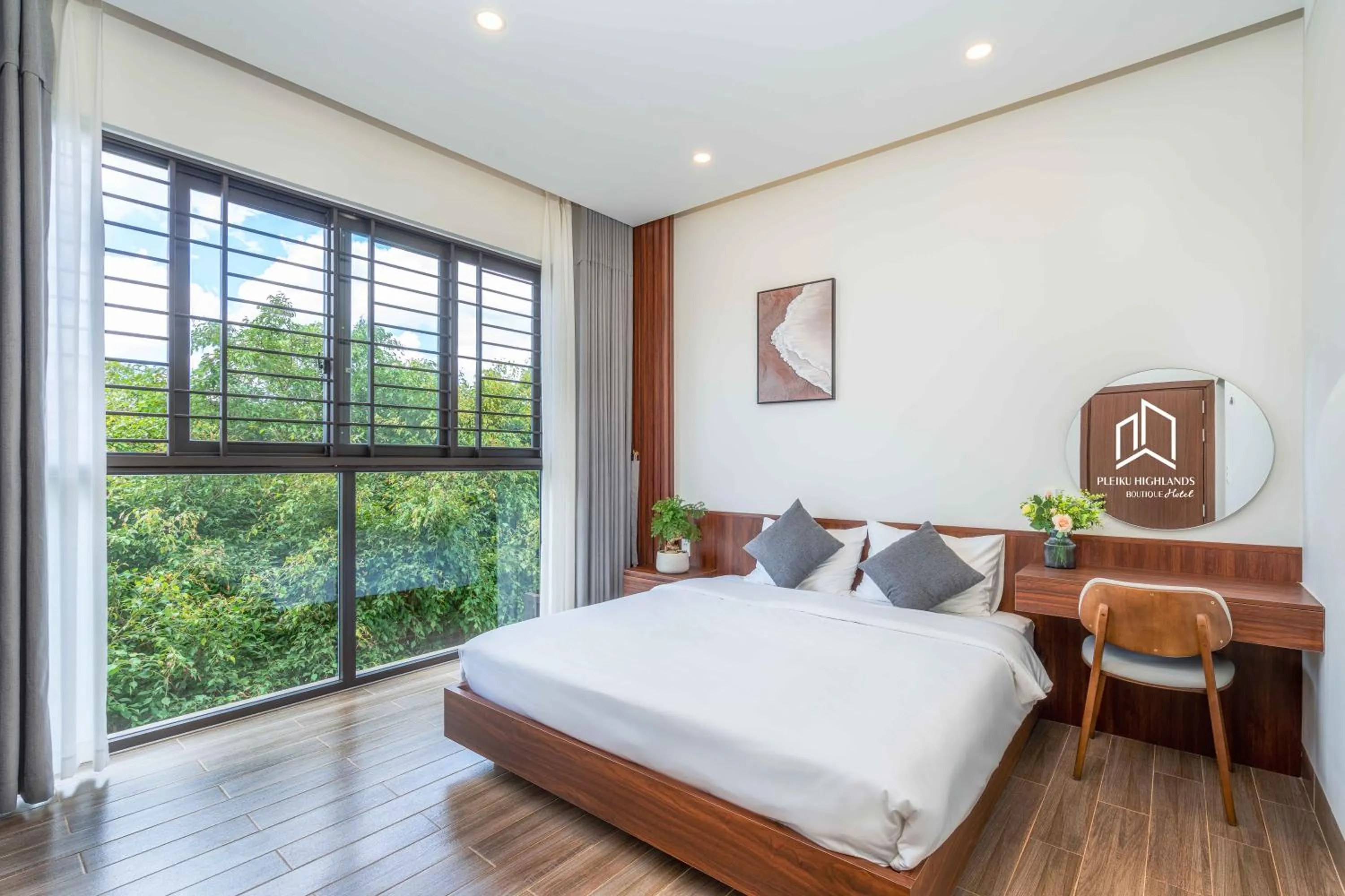 Photo of the whole room, Bed in PLEIKU HIGHLANDS BOUTIQUE HOTEL