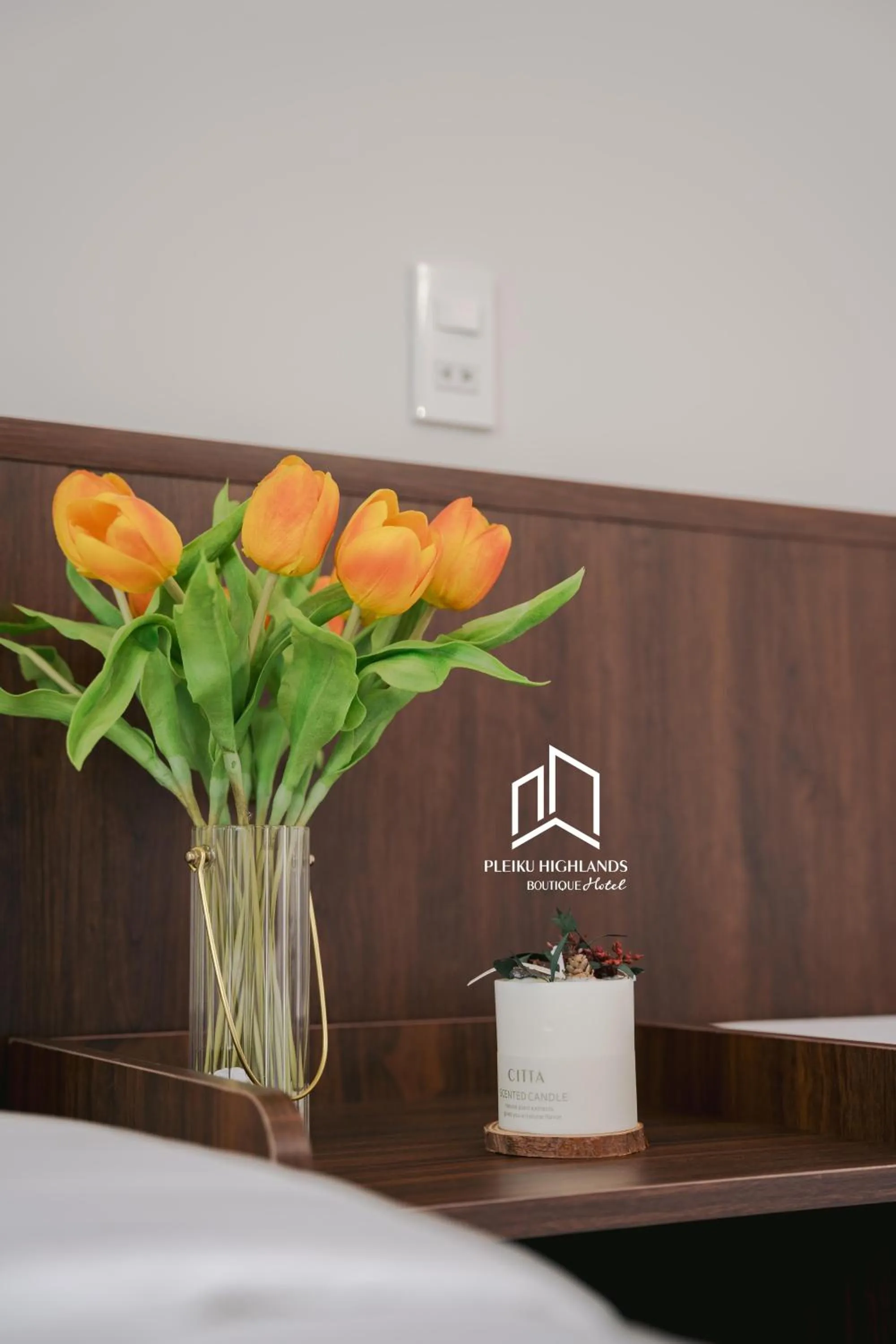 Photo of the whole room, Bed in PLEIKU HIGHLANDS BOUTIQUE HOTEL