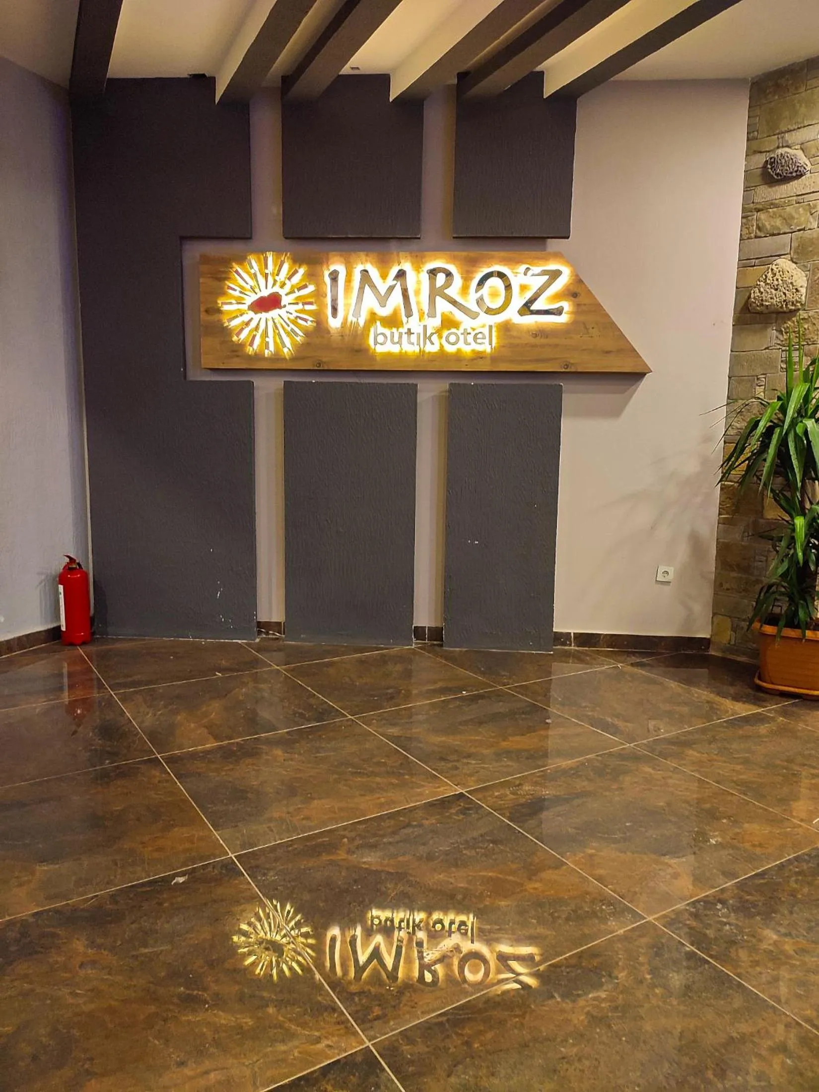 Property logo or sign in İmroz Adali's Hotel