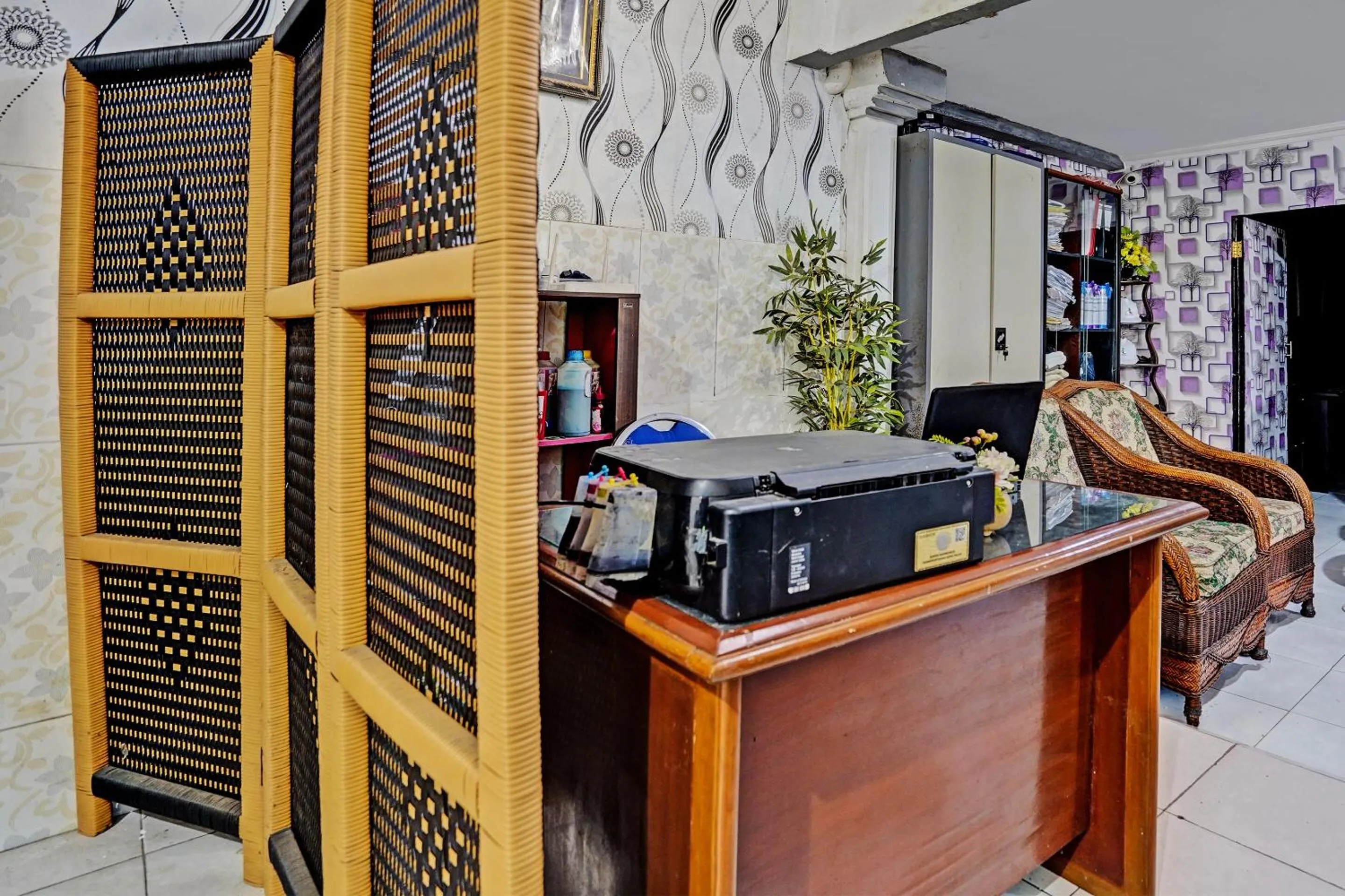 Lobby or reception in Hotel O Lestari Syariah