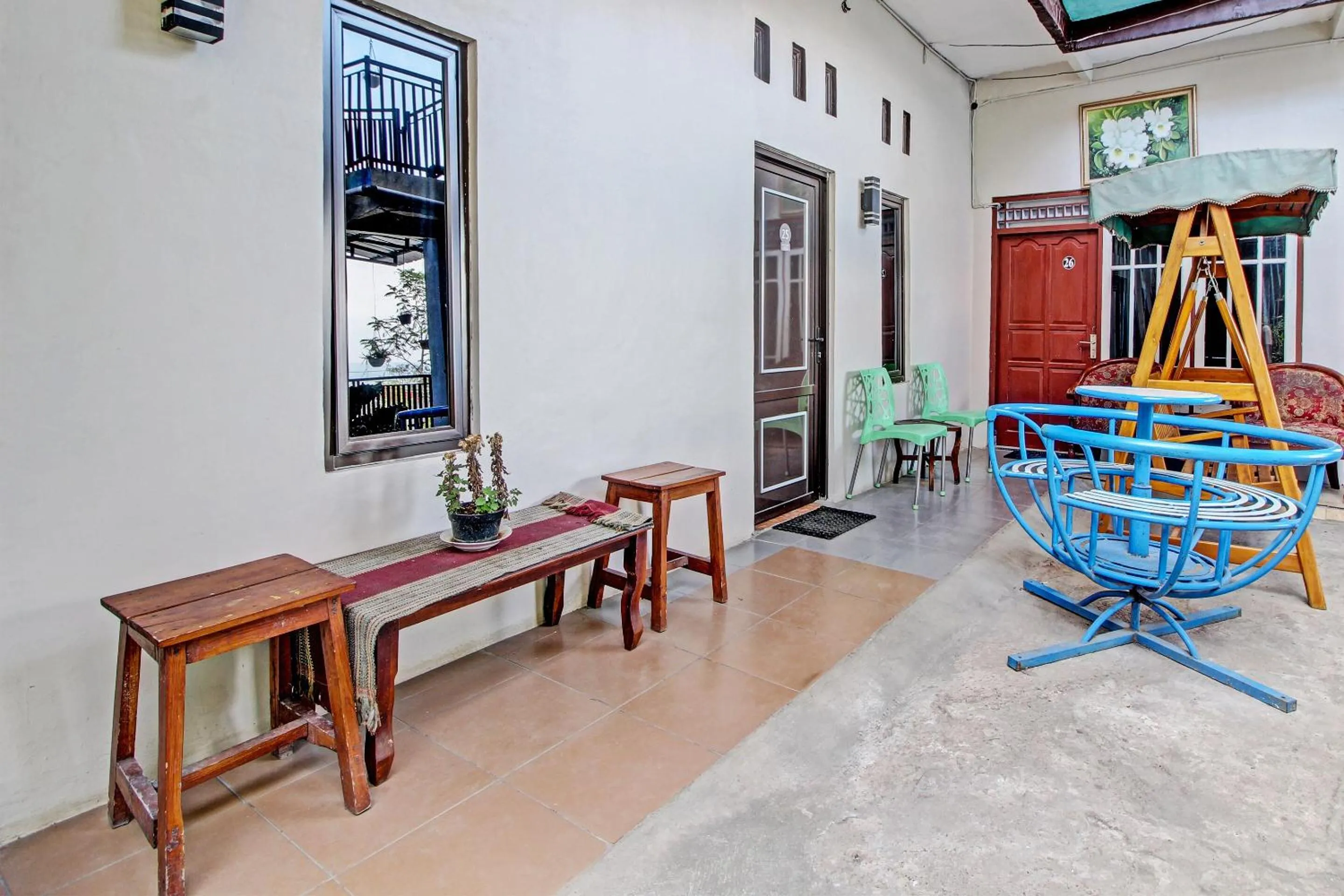 Lobby or reception in Hotel O Bagus Jaya Hotel