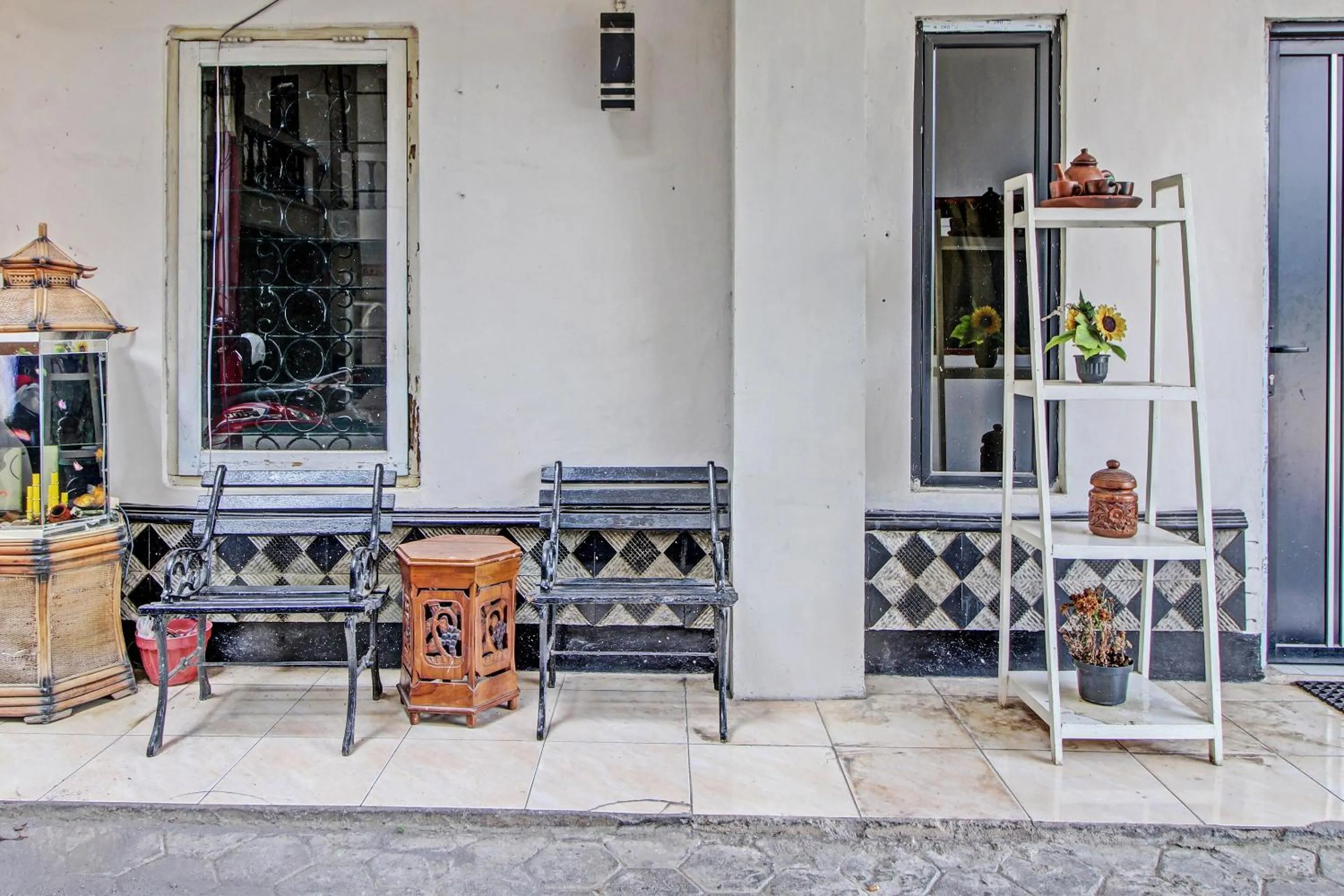 Lobby or reception in Hotel O Bagus Jaya Hotel