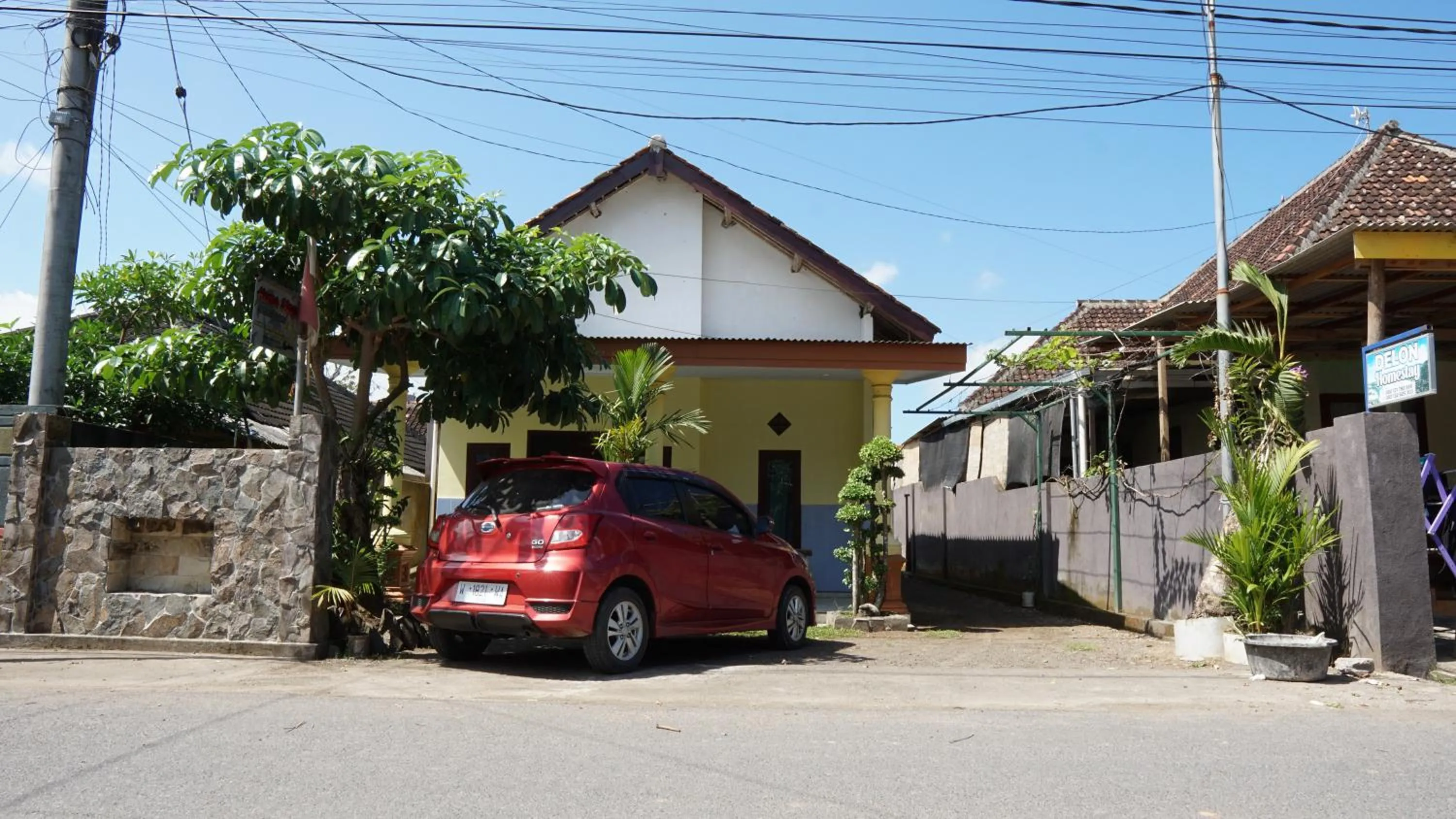 Facade/entrance in Hotel O Coconut Island Homestay & ResortNearPantai Pulau Merah